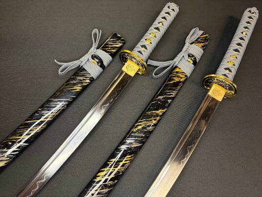 Dragonspring Daisho - Golden Tiger T10 Two Sword Set