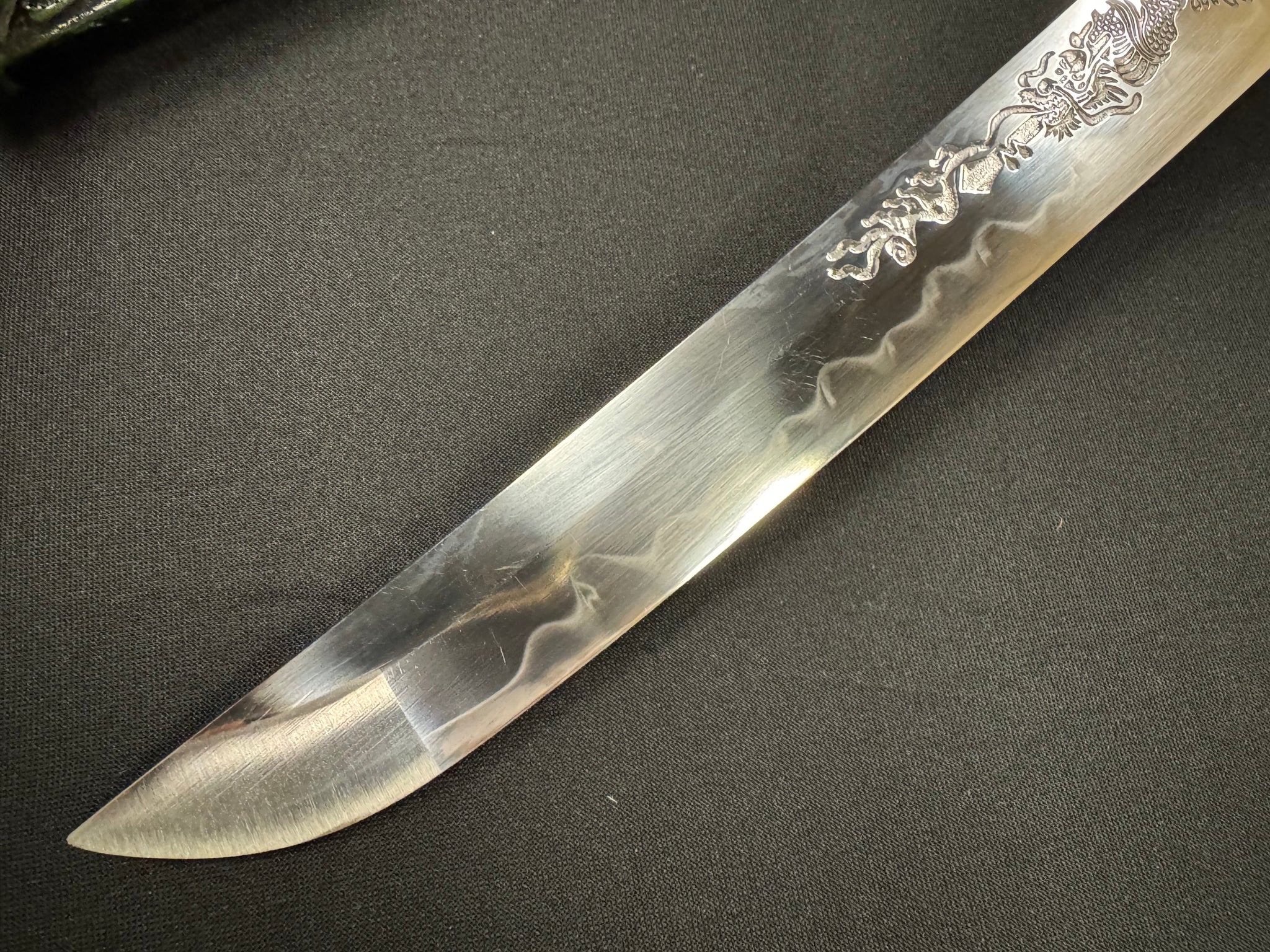 Phoenix Armory Tanto - Celtic Wyvern T10 Horimono