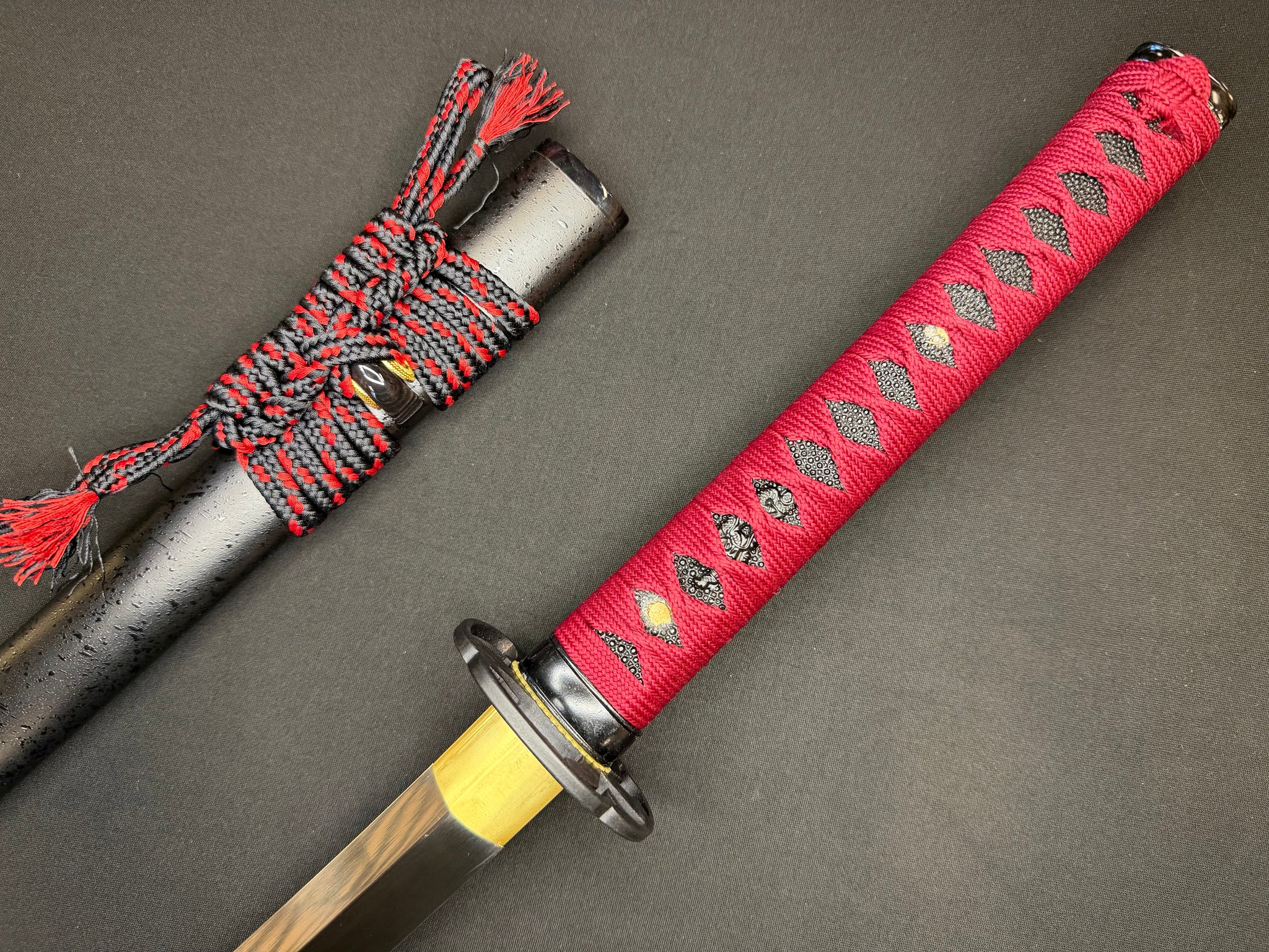Phoenix Armory Gemini Series Twin Edge Katana - Martial Mastery 65Mn