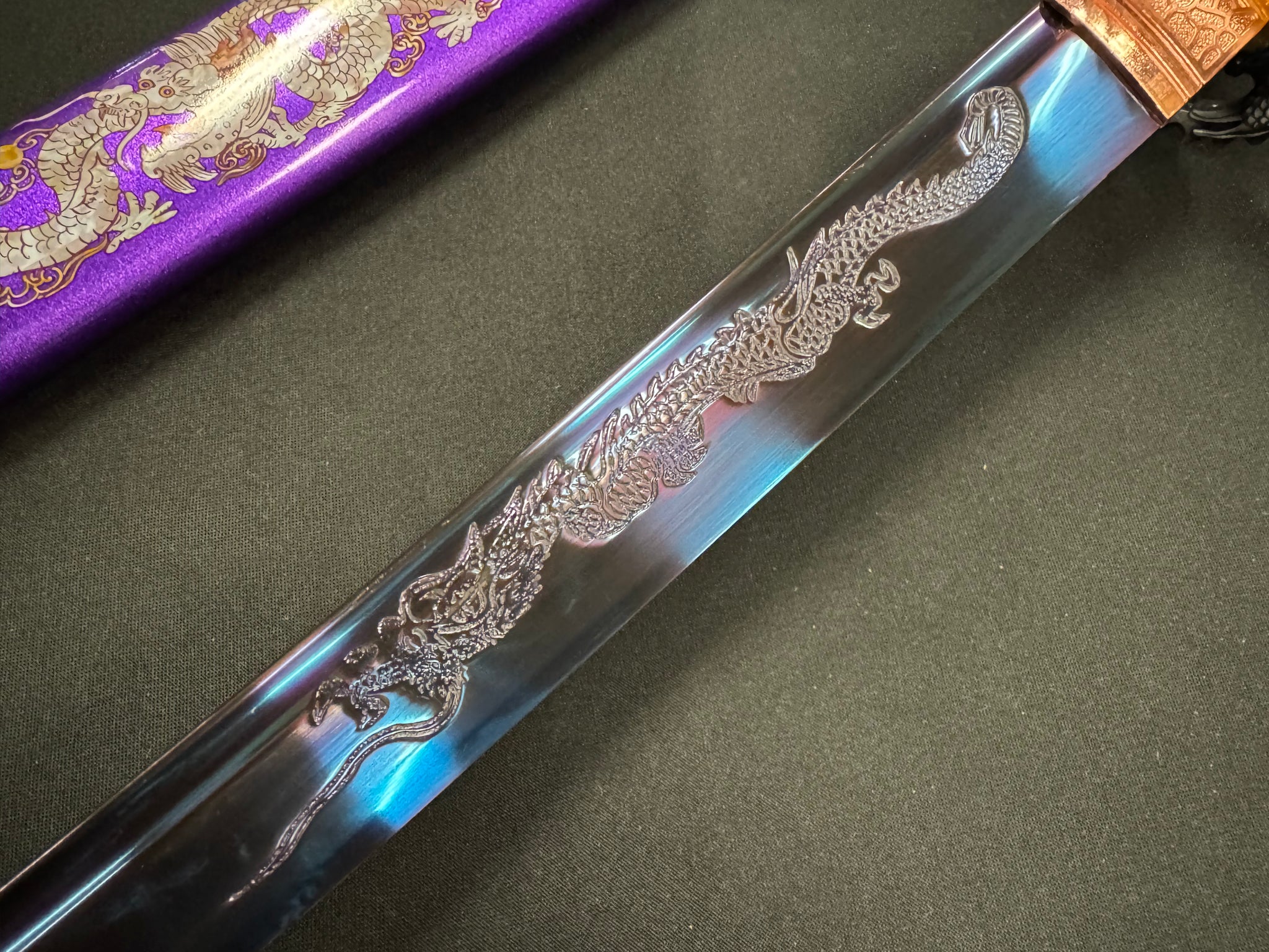 Phoenix Armory Katana - Passion Dragon 65Mn