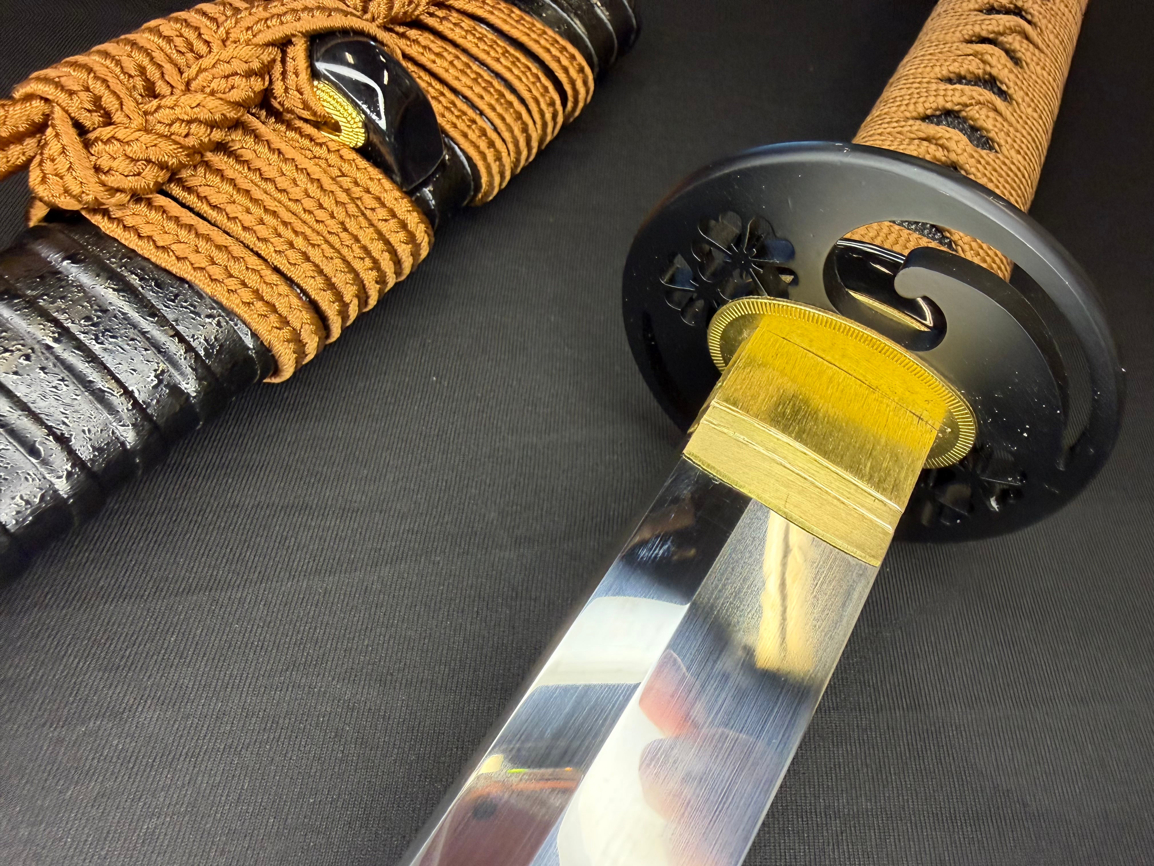 Legacy Blades Reaper O-Katana - Earth Blossom - Choji Hamon, Koshizori 1095 Okissaki