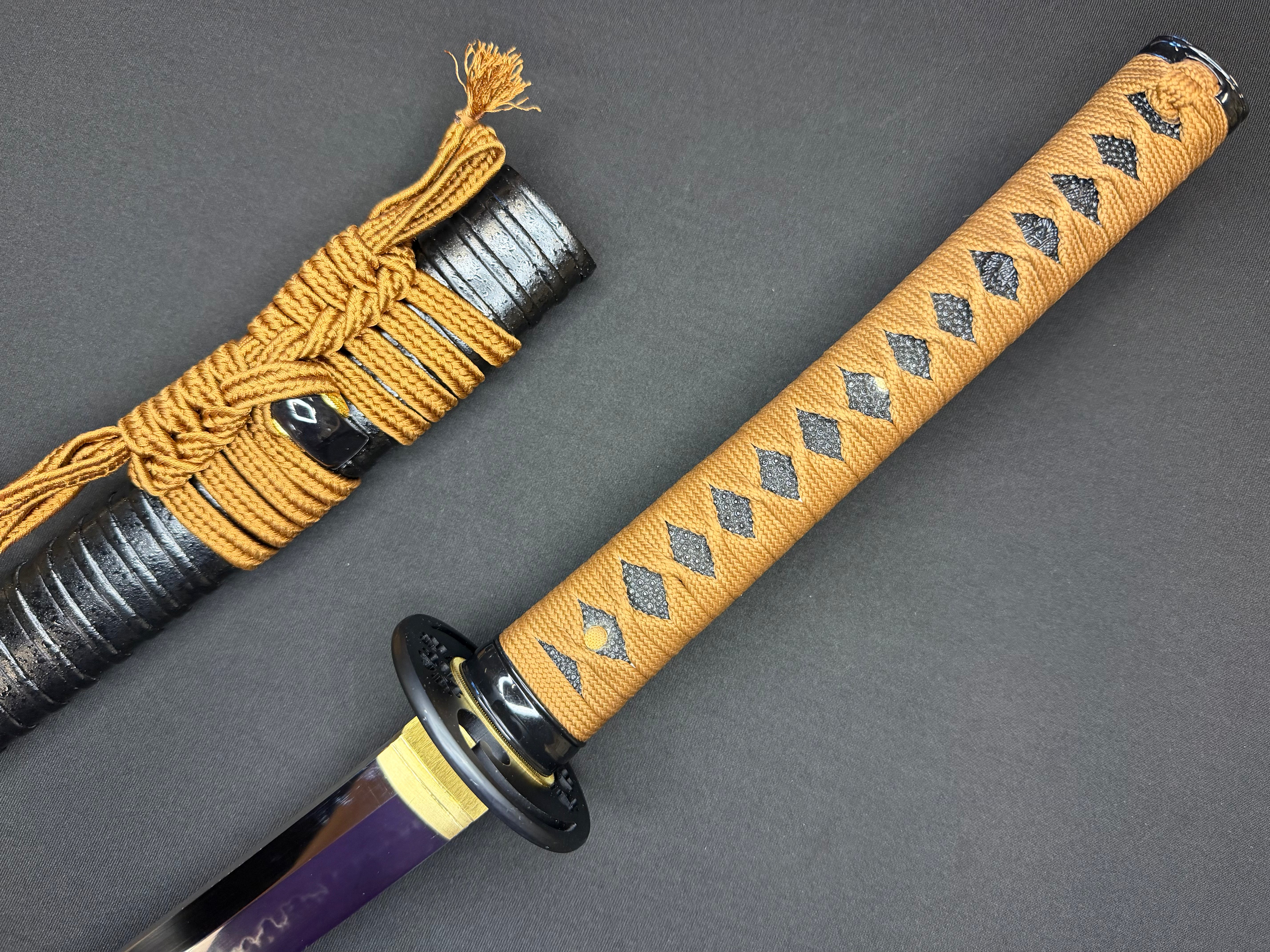 Legacy Blades Reaper O-Katana - Earth Blossom - Choji Hamon, Koshizori 1095 Okissaki
