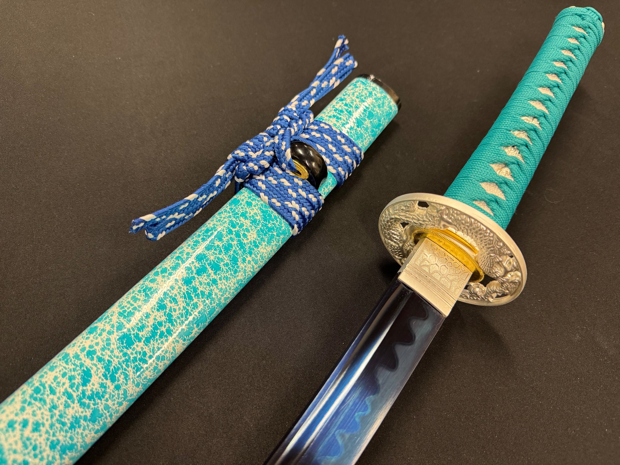 Phoenix Armory Katana - Death by Seafoam 65Mn