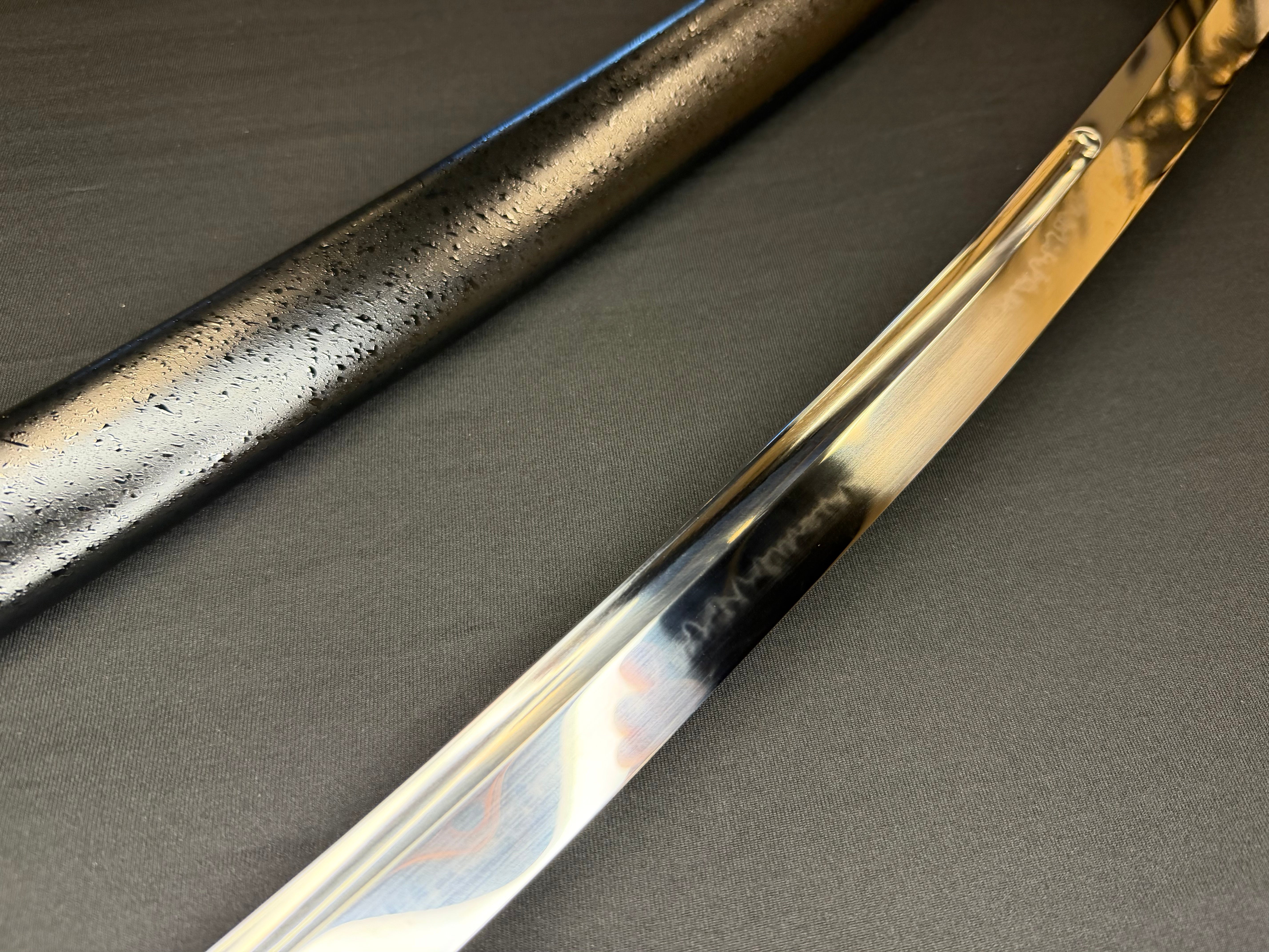 Legacy Blades Reaper O-Katana - Earth Blossom - Choji Hamon, Koshizori 1095 Okissaki