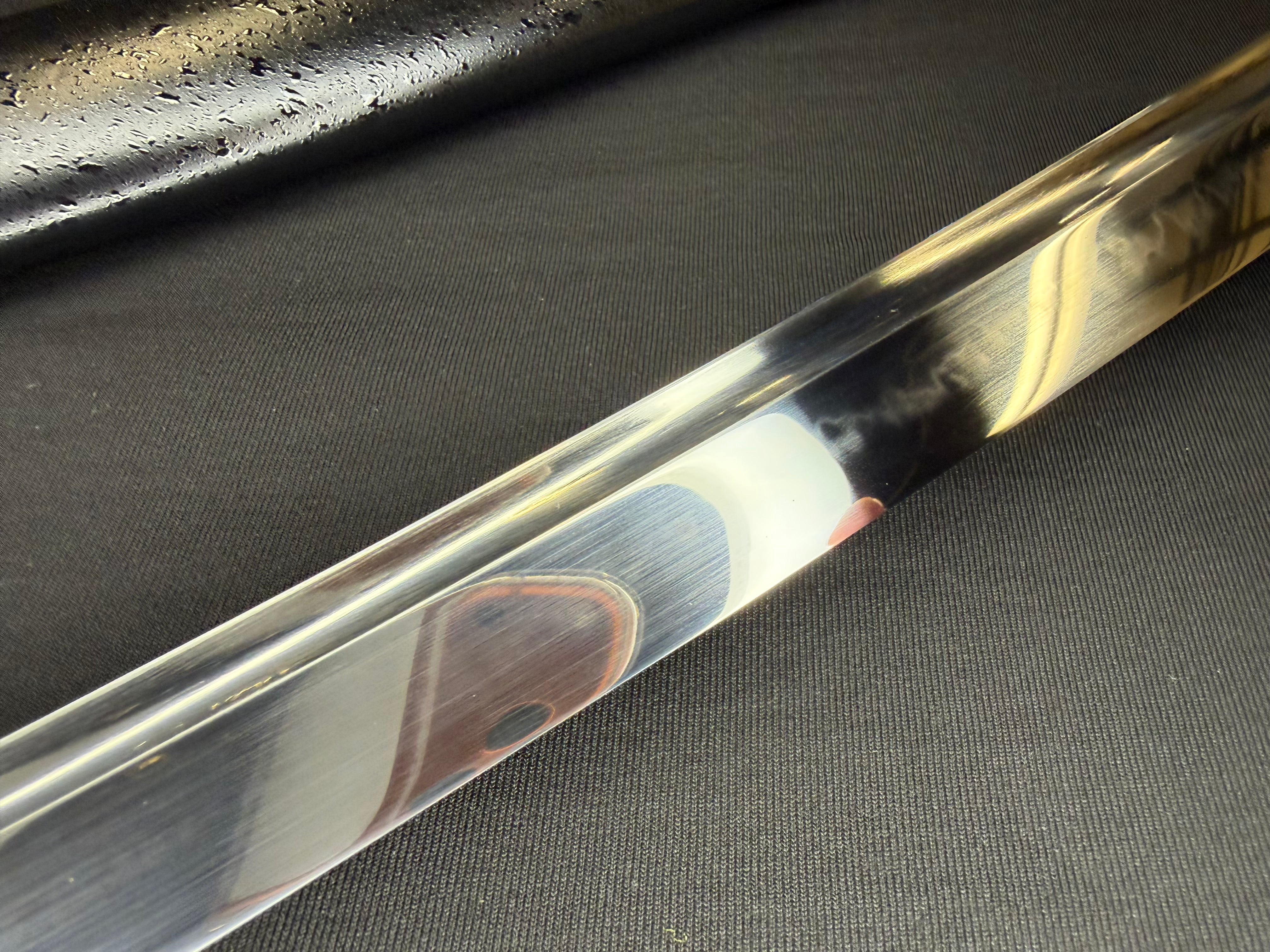 Legacy Blades Reaper O-Katana - Earth Blossom - Choji Hamon, Koshizori 1095 Okissaki