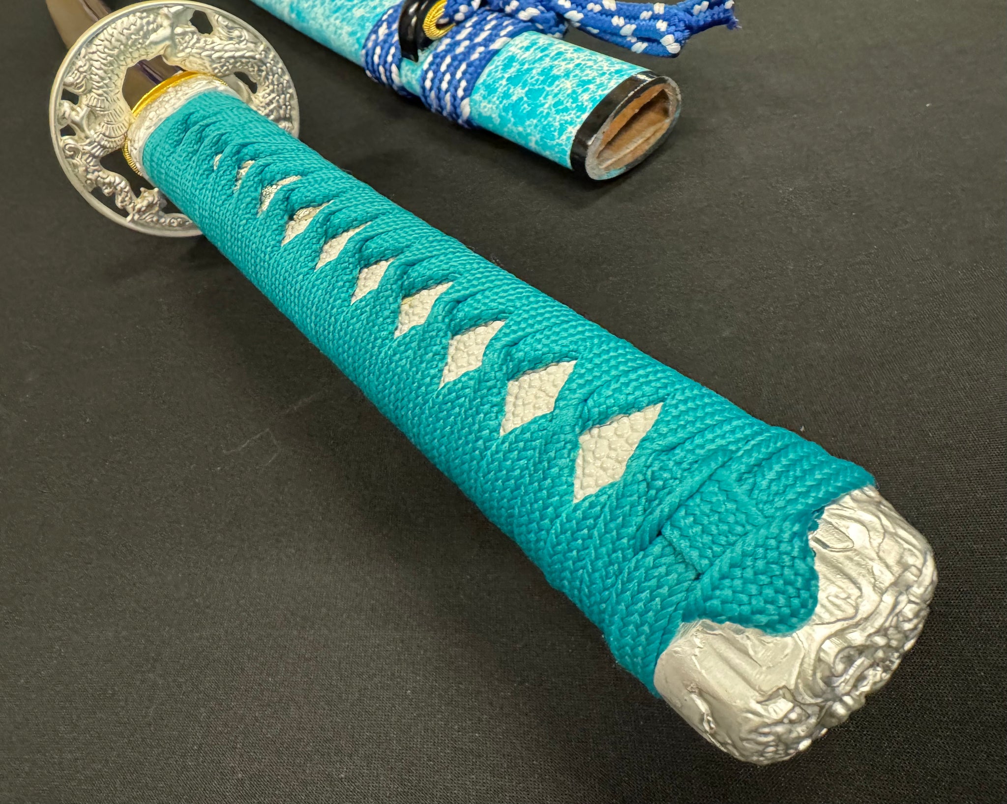 Phoenix Armory Katana - Death by Seafoam 65Mn