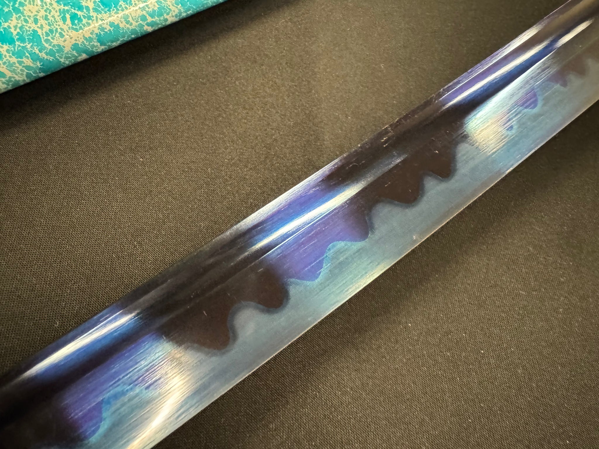 Phoenix Armory Katana - Death by Seafoam 65Mn