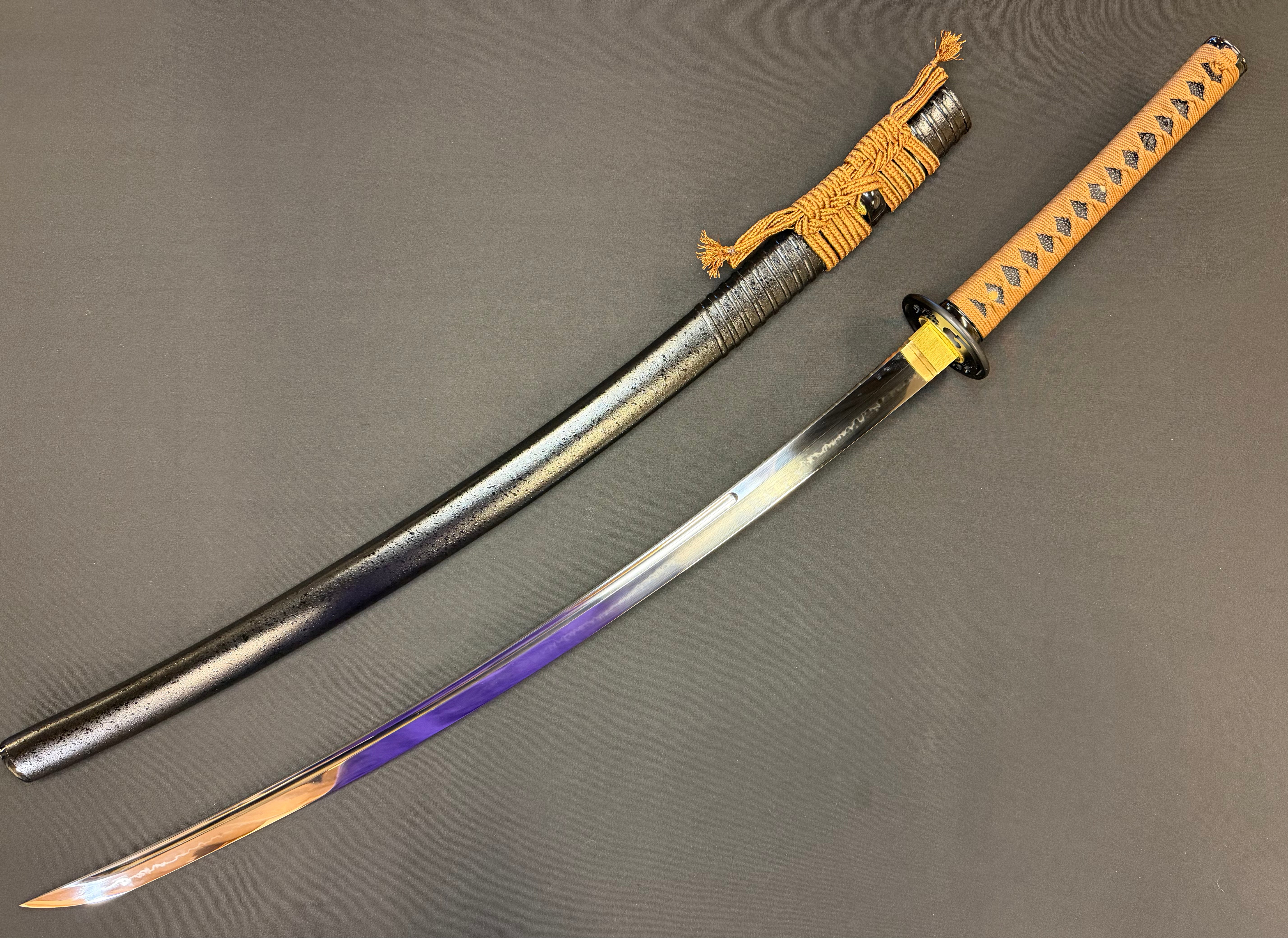 Legacy Blades Reaper O-Katana - Earth Blossom - Choji Hamon, Koshizori 1095 Okissaki