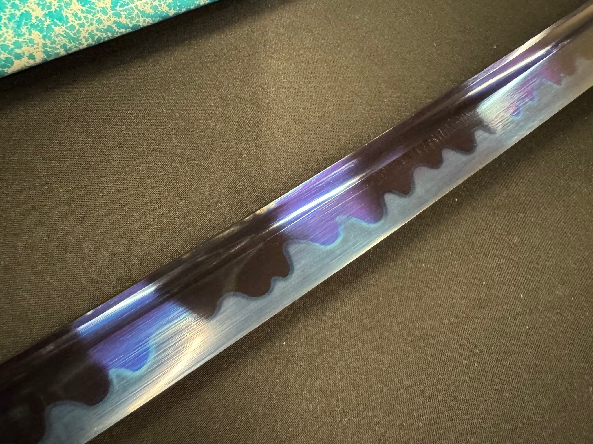 Phoenix Armory Katana - Death by Seafoam 65Mn