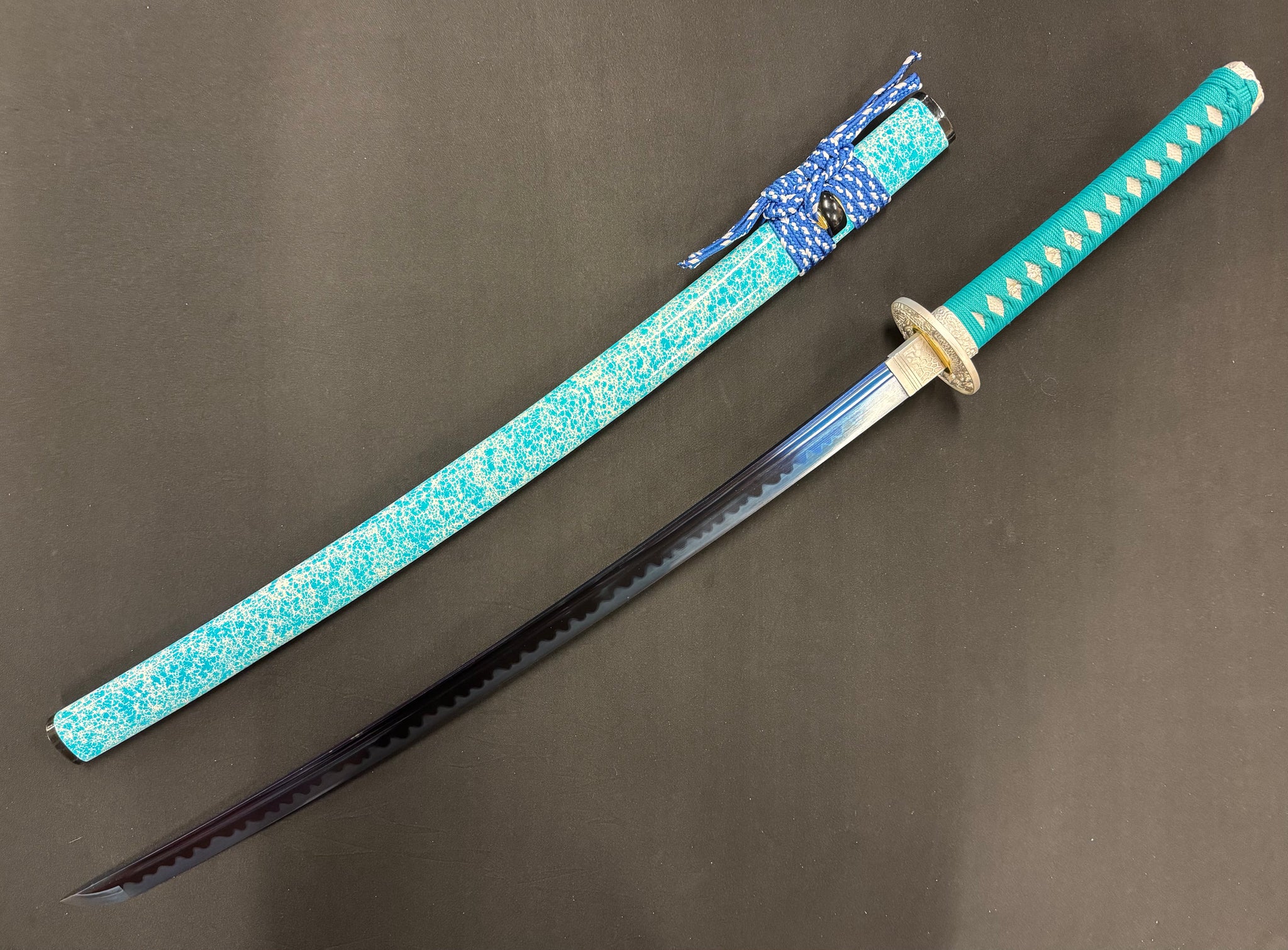 Phoenix Armory Katana - Death by Seafoam 65Mn