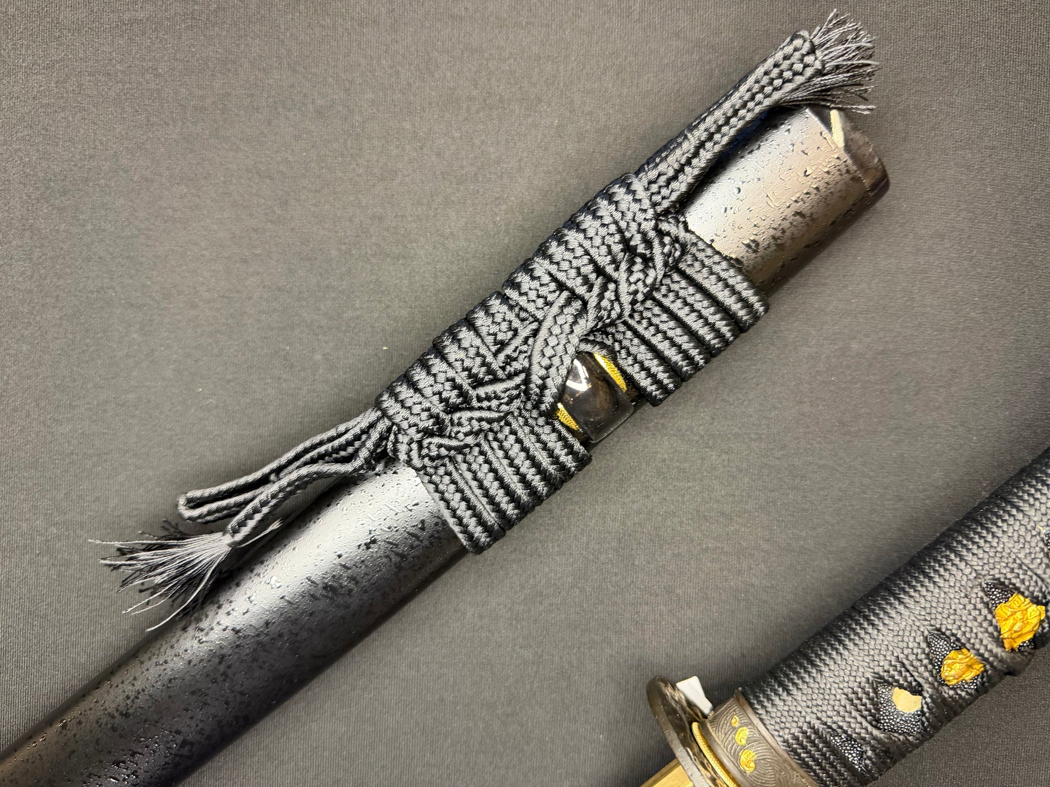 Phoenix Armory Duelist Series Katana - Black Sea Dragon T10 Okissaki
