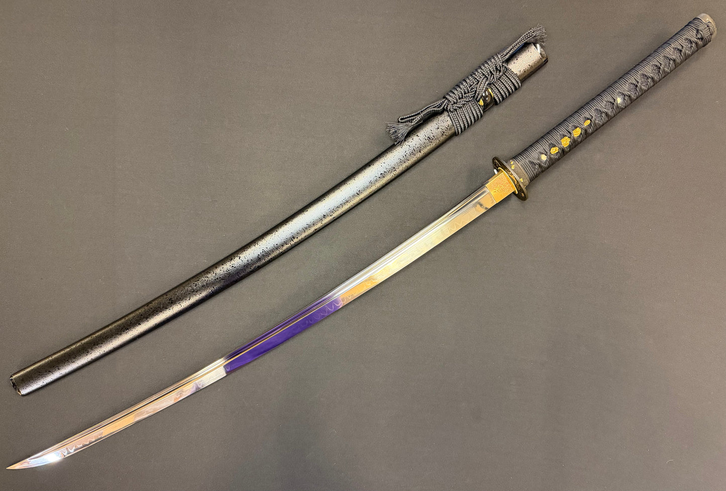 Phoenix Armory Duelist Series Katana - Black Sea Dragon T10 Okissaki