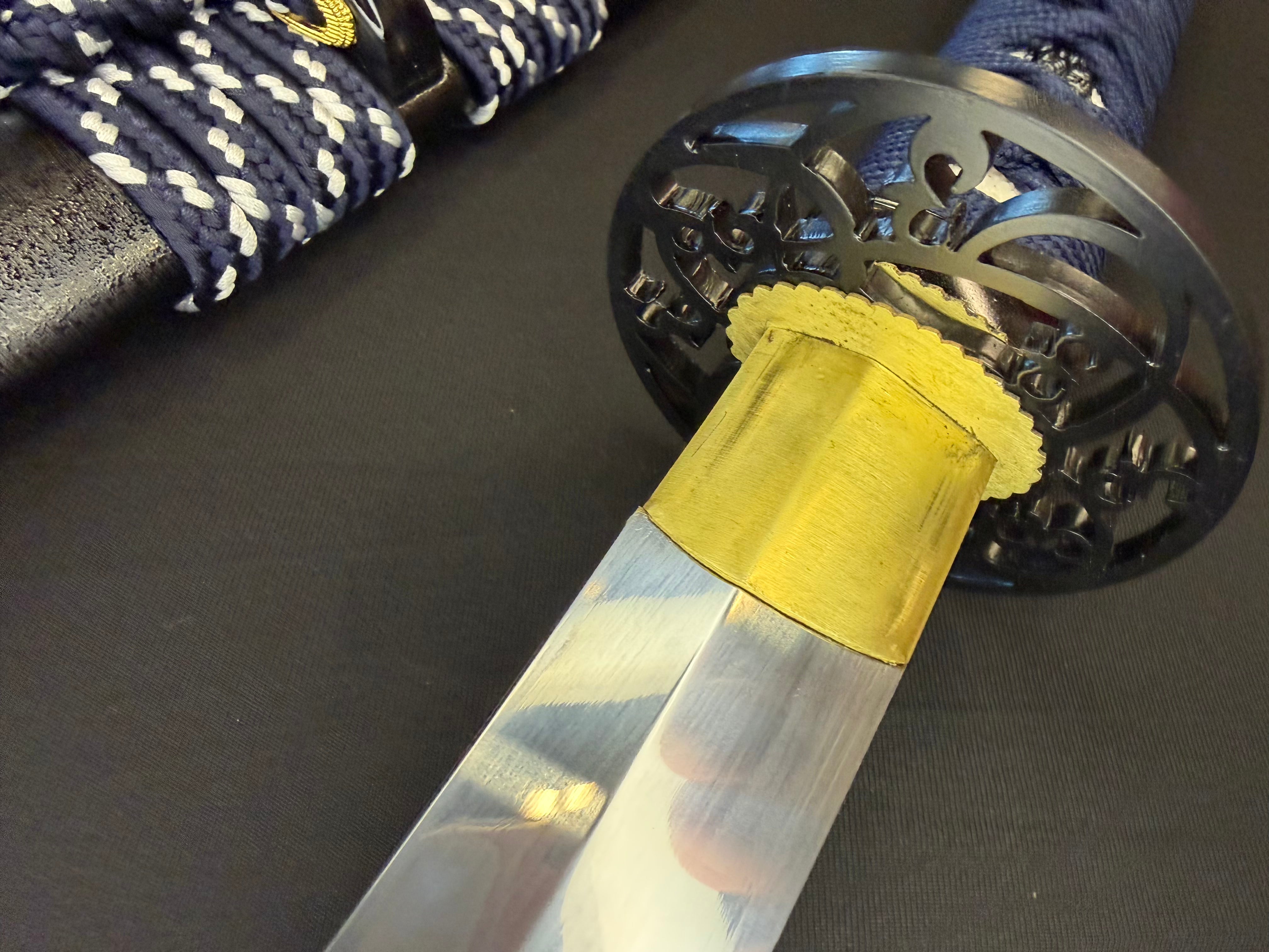 Phoenix Armory Gemini Series Twin Edge Katana - Cobalt Twin 65Mn
