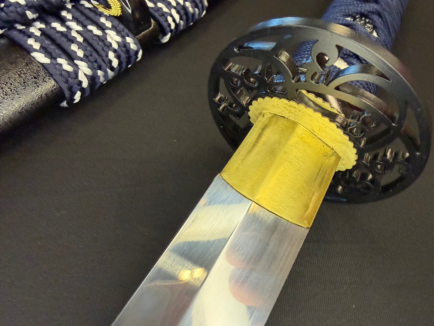 Phoenix Armory Gemini Series Twin Edge Katana - Cobalt Twin 65Mn