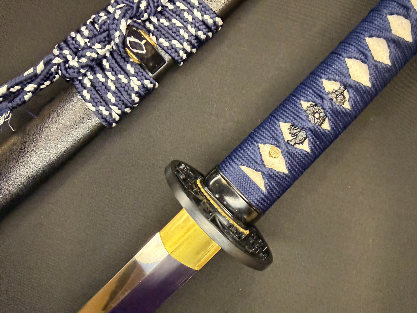 Phoenix Armory Gemini Series Twin Edge Katana - Cobalt Twin 65Mn