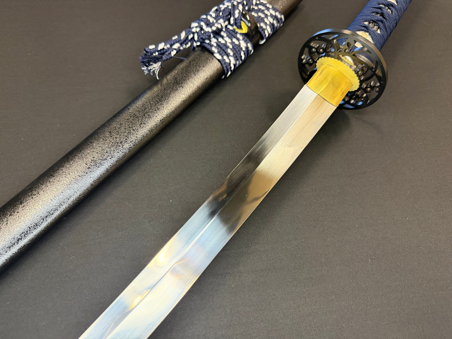 Phoenix Armory Gemini Series Twin Edge Katana - Cobalt Twin 65Mn