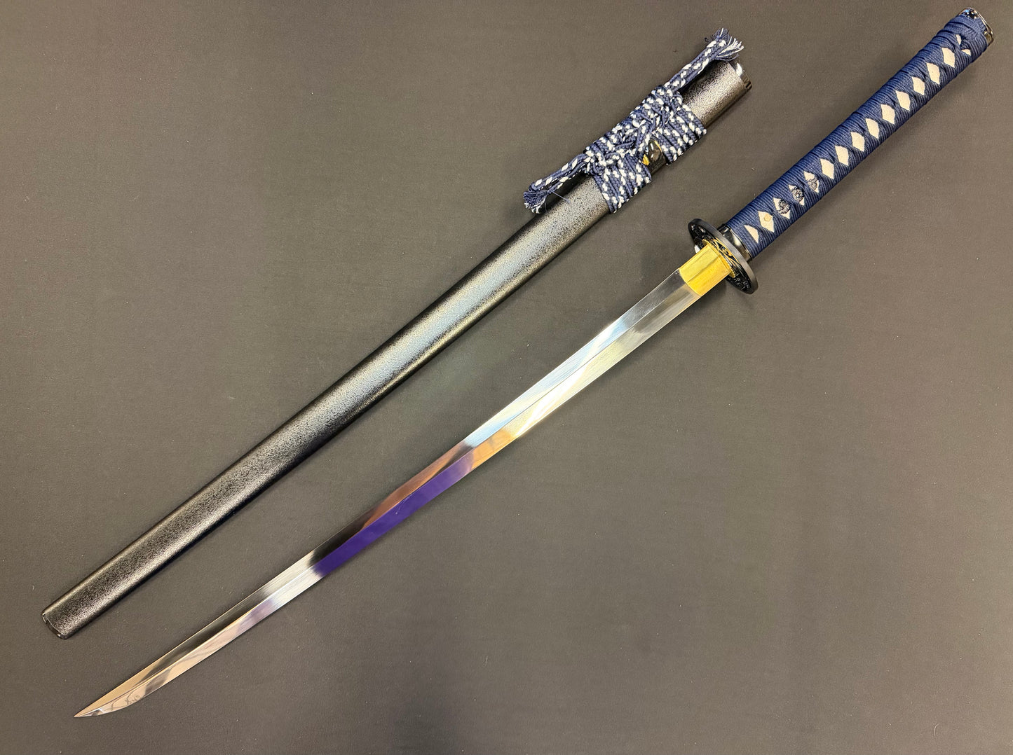 Phoenix Armory Gemini Series Twin Edge Katana - Cobalt Twin 65Mn