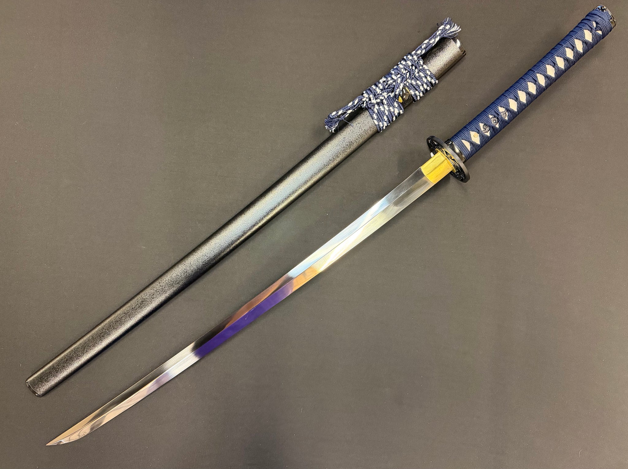 Phoenix Armory Gemini Series Twin Edge Katana - Cobalt Twin 65Mn