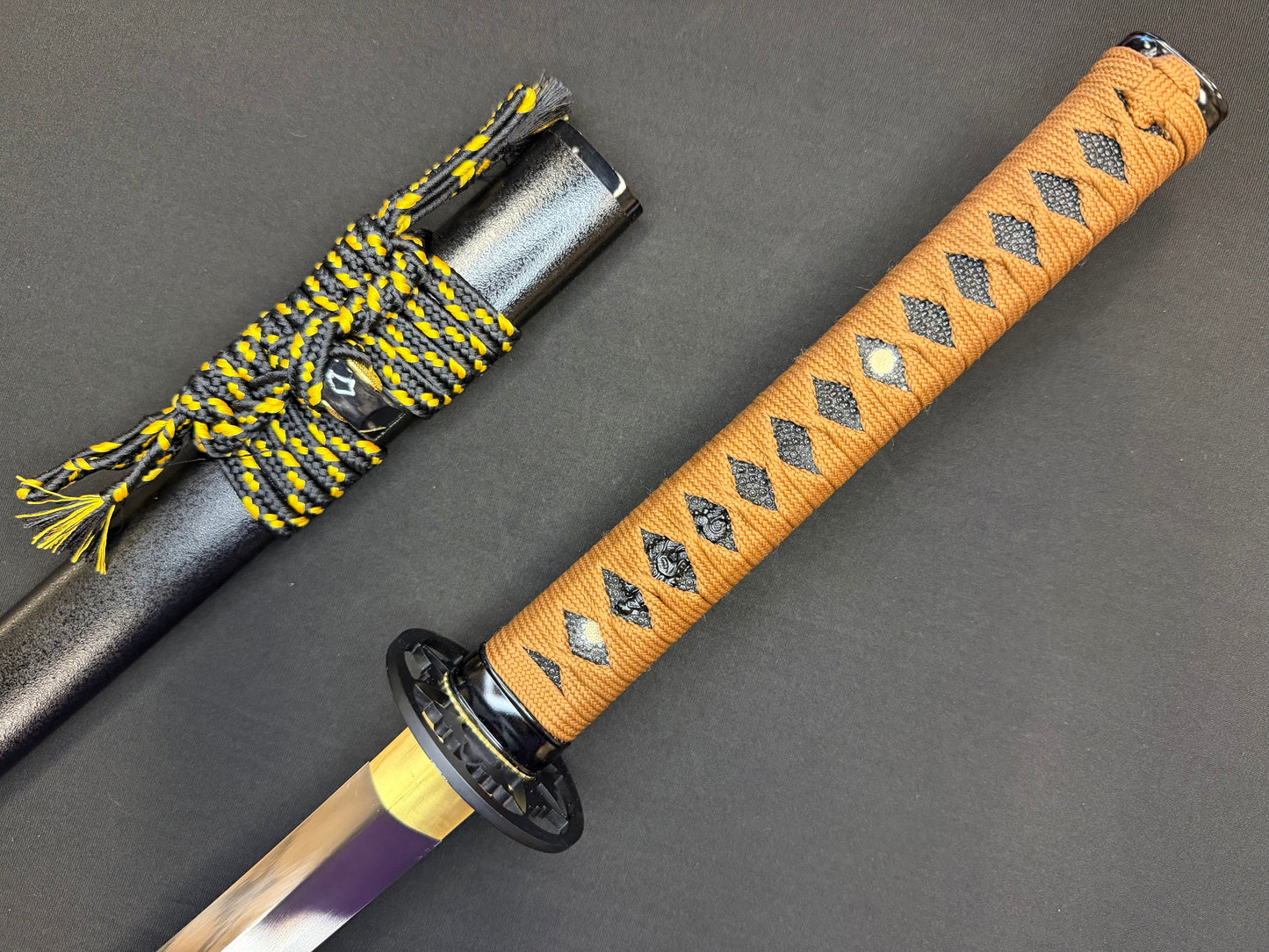 Phoenix Armory Gemini Series Twin Edge Katana - Earthbound Twin 65Mn