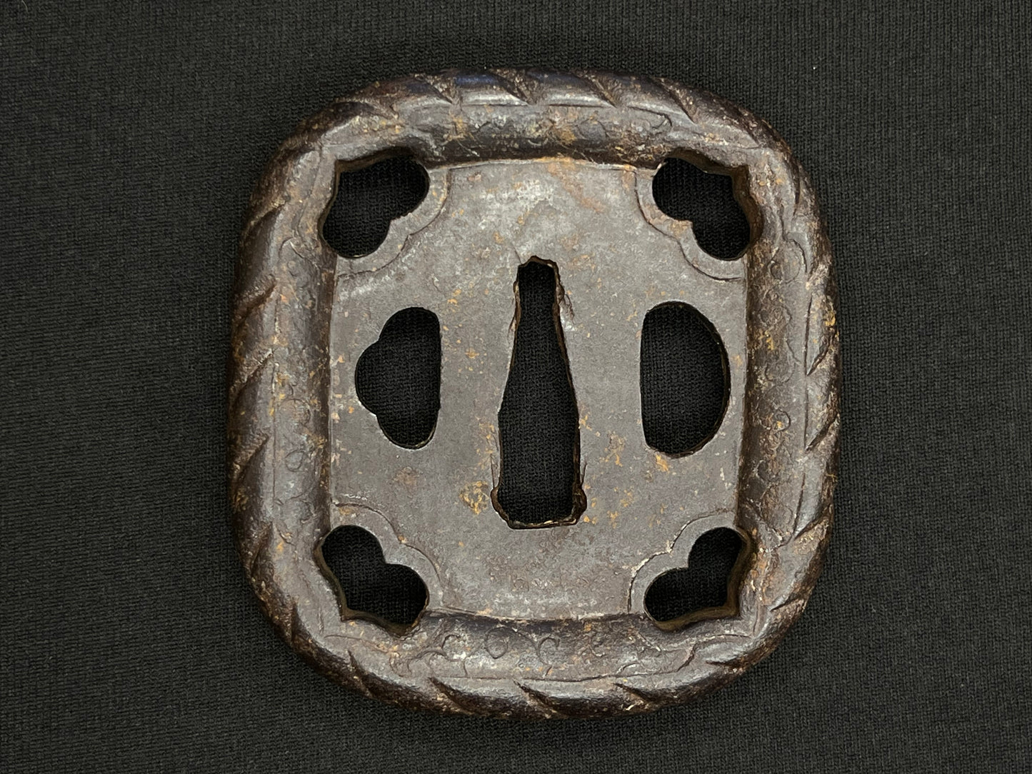 Antique Japanese Tsuba - Iron Handguard #001 Unverified