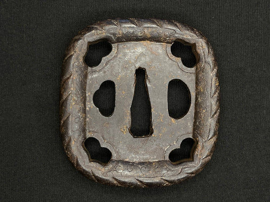 Antique Japanese Tsuba - Iron Handguard #001 Unverified