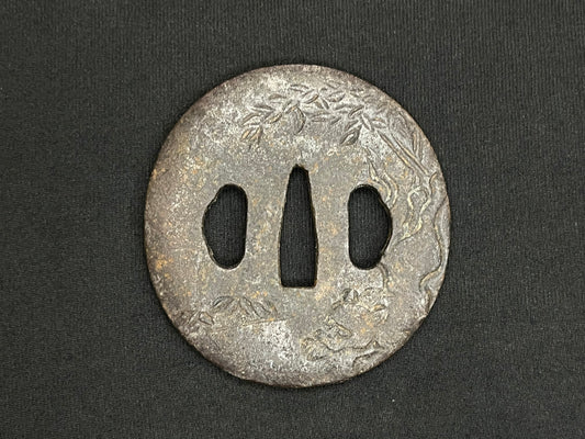 Antique Japanese Tsuba - Iron Handguard #002 Unverified