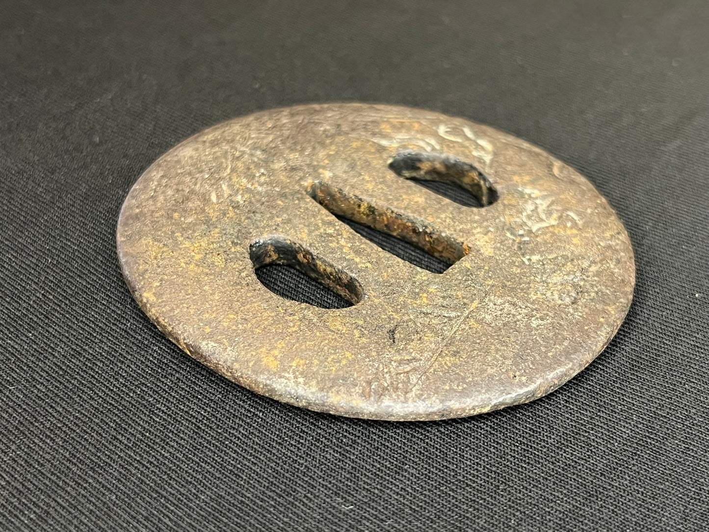 Antique Japanese Tsuba - Iron Handguard #002 Unverified