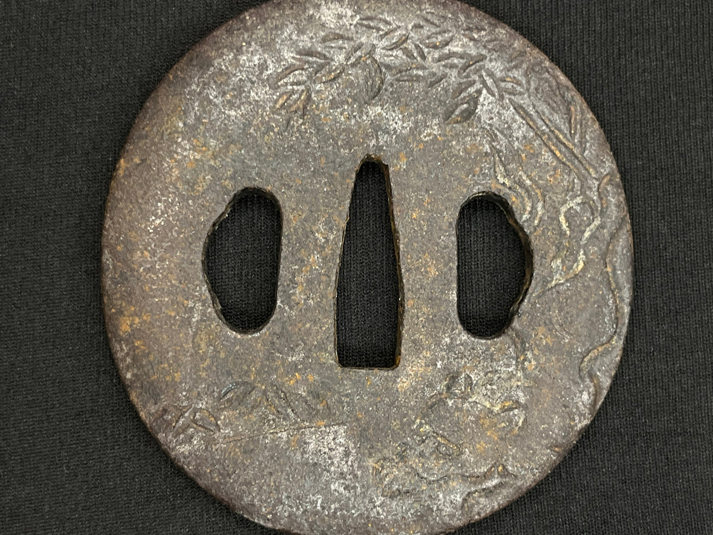 Antique Japanese Tsuba - Iron Handguard #002 Unverified