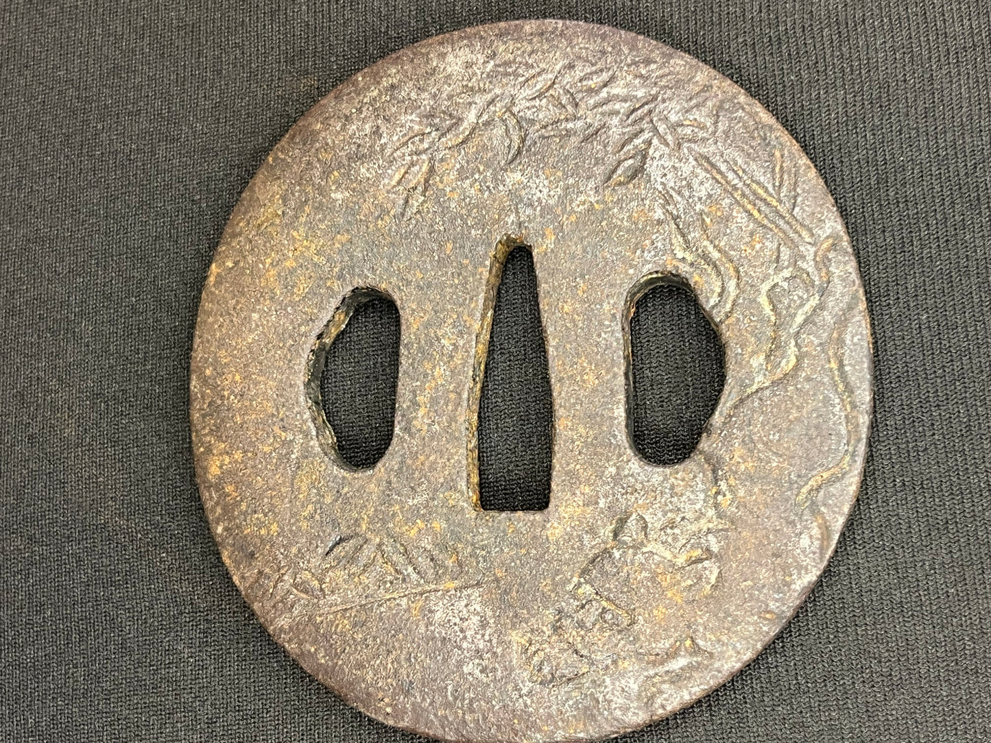 Antique Japanese Tsuba - Iron Handguard #002 Unverified