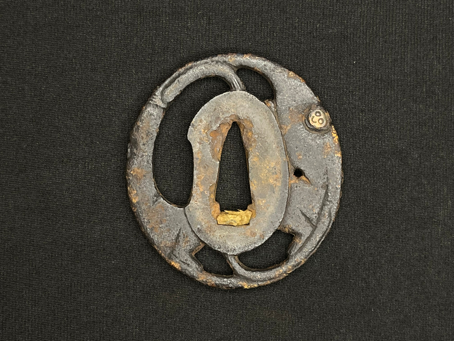 Antique Japanese Tsuba - Iron Handguard #003 Unverified