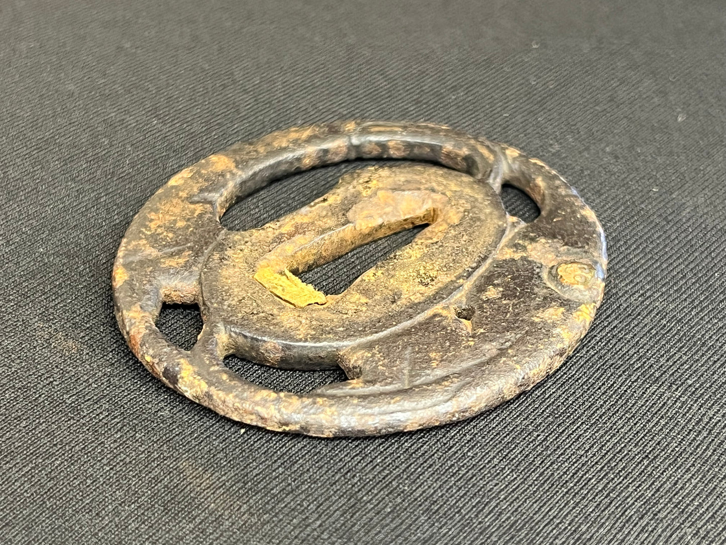 Antique Japanese Tsuba - Iron Handguard #003 Unverified