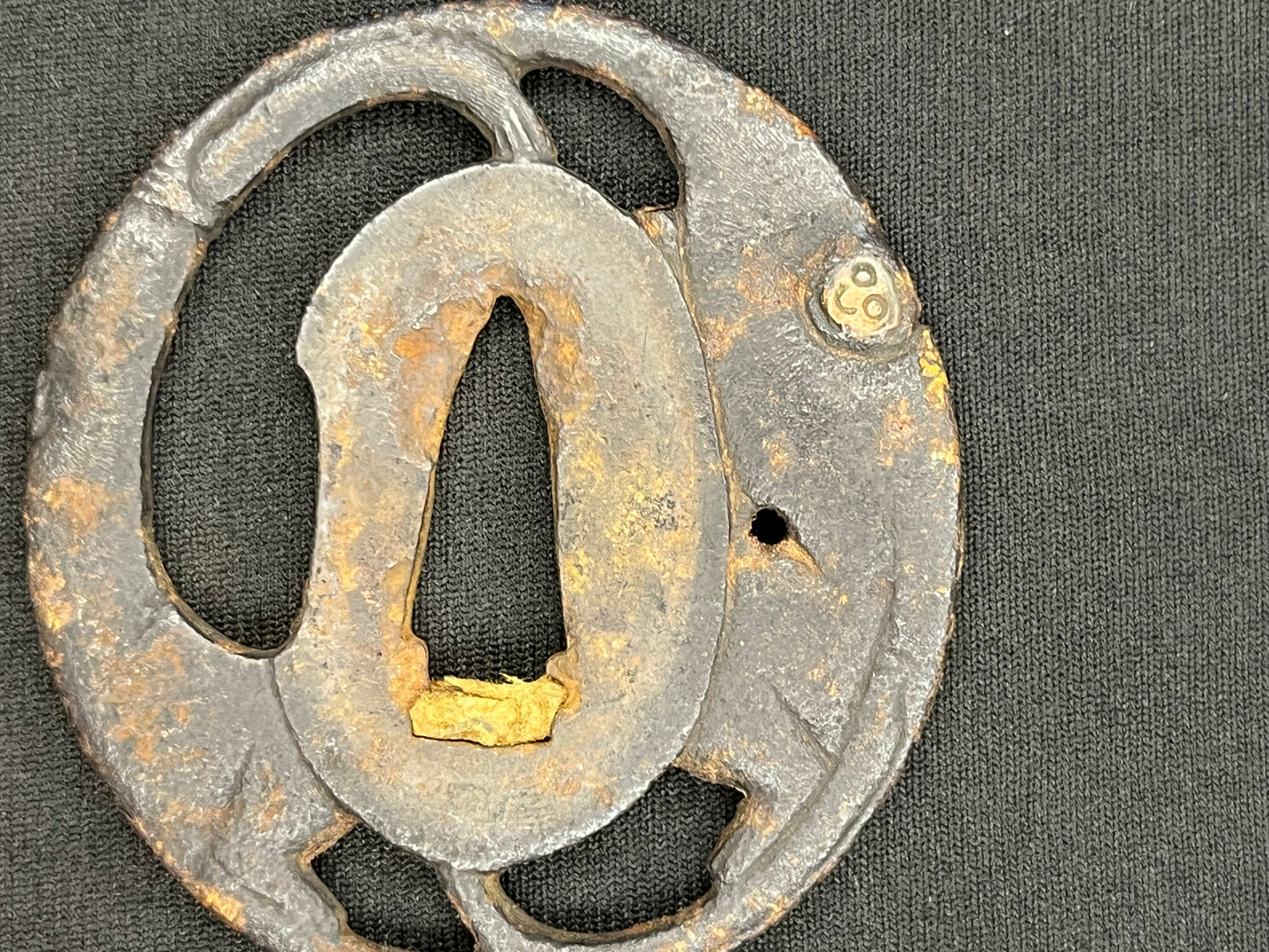 Antique Japanese Tsuba - Iron Handguard #003 Unverified