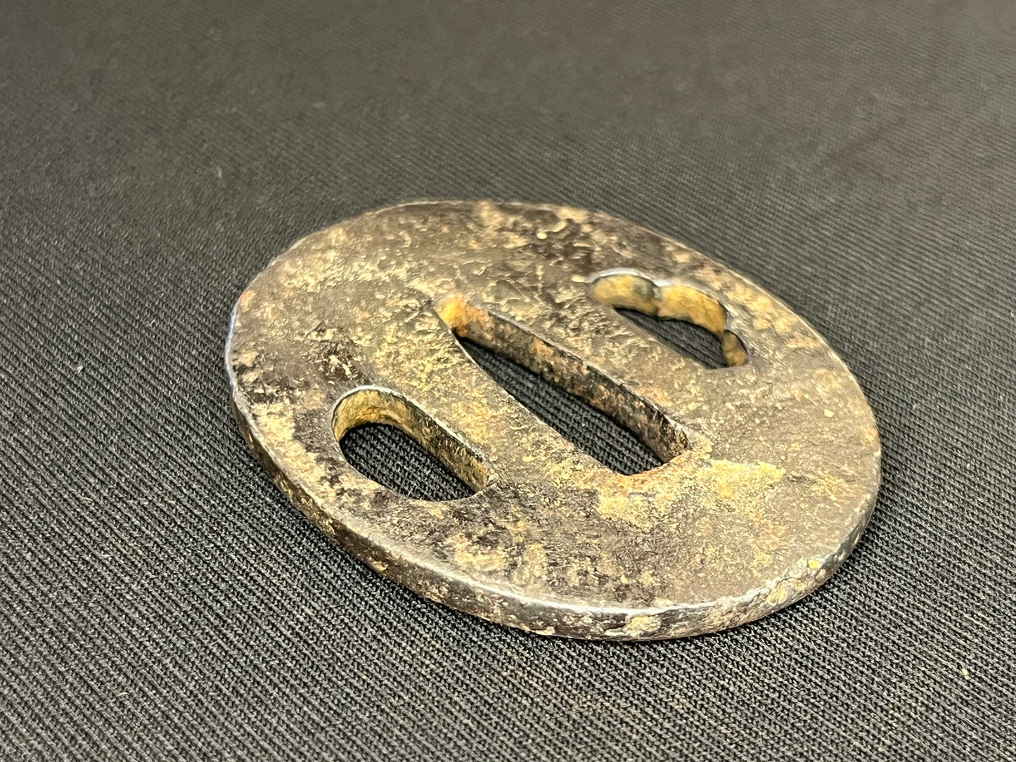 Antique Japanese Tsuba - Iron Handguard #361 Unverified