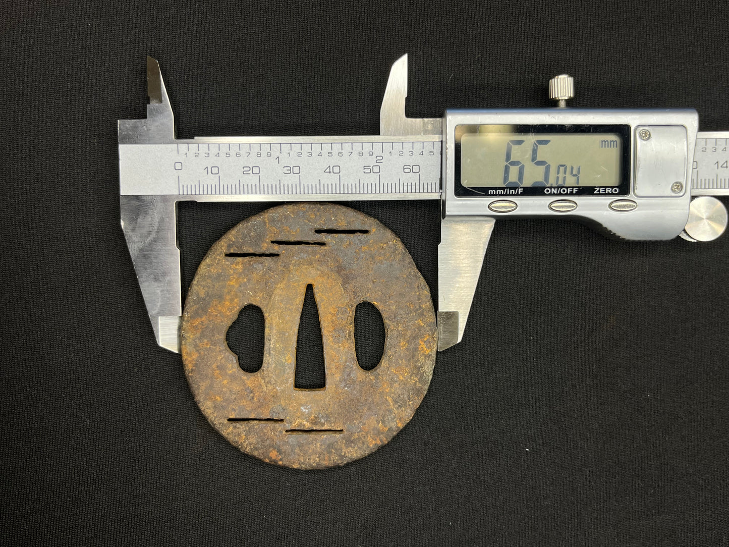 Antique Japanese Tsuba - Iron Handguard #004 Unverified