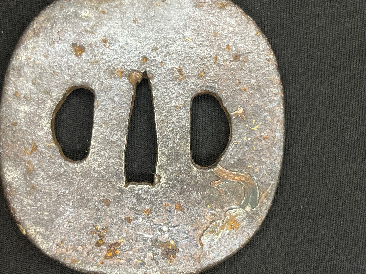 Antique Japanese Tsuba - Iron Handguard #006 Unverified