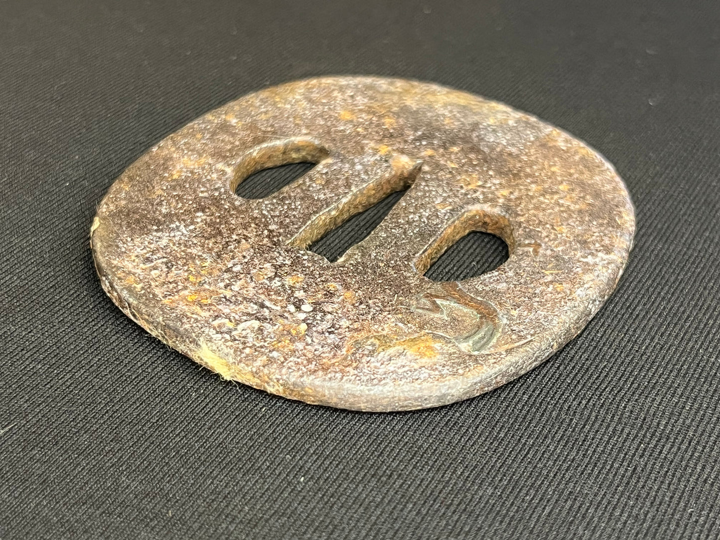 Antique Japanese Tsuba - Iron Handguard #006 Unverified