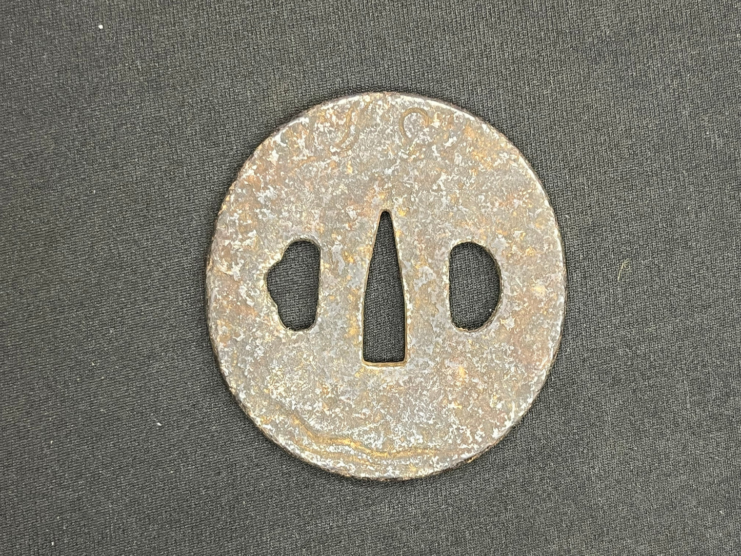 Antique Japanese Tsuba - Iron Handguard #008 Unverified