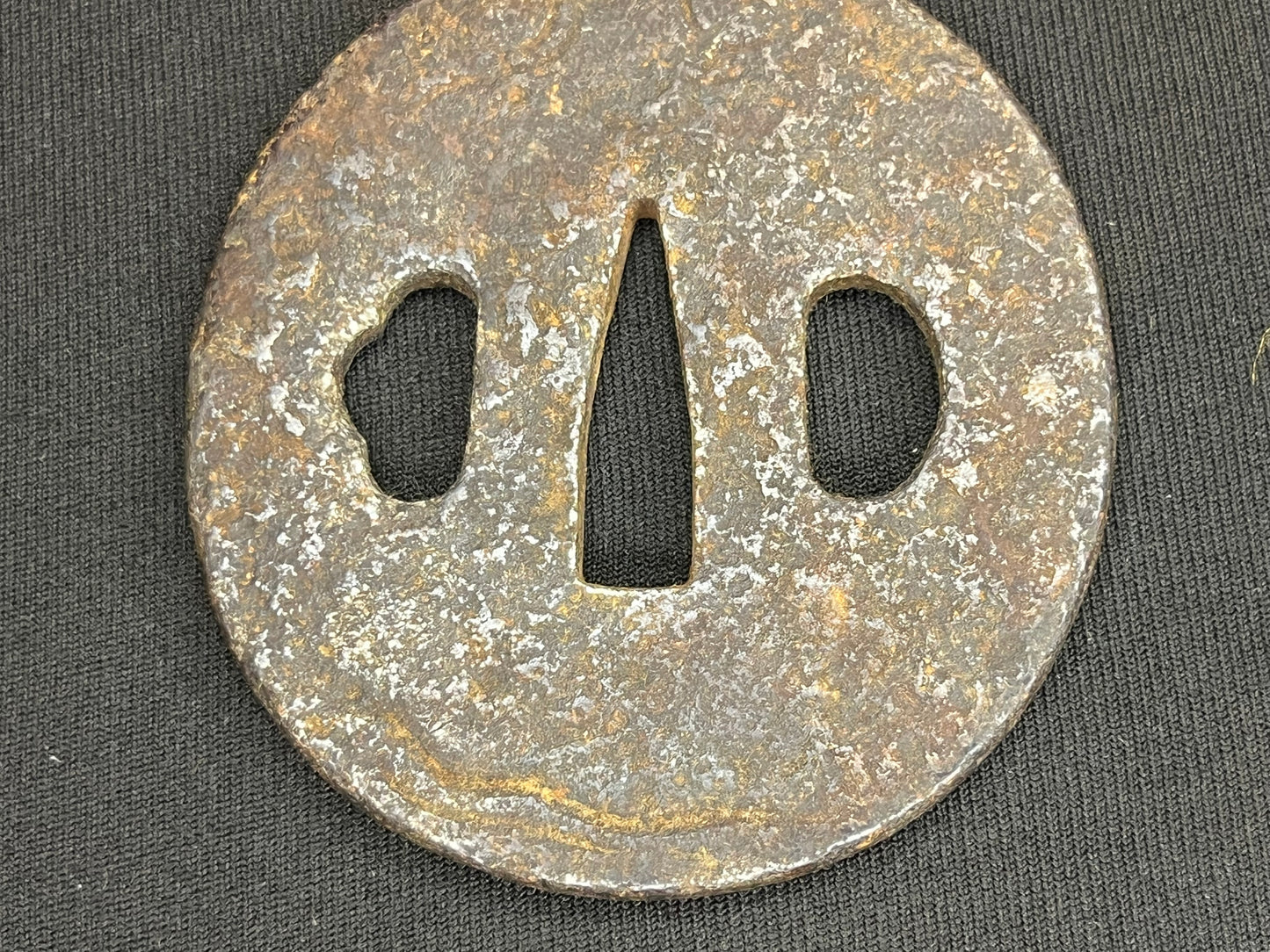 Antique Japanese Tsuba - Iron Handguard #008 Unverified