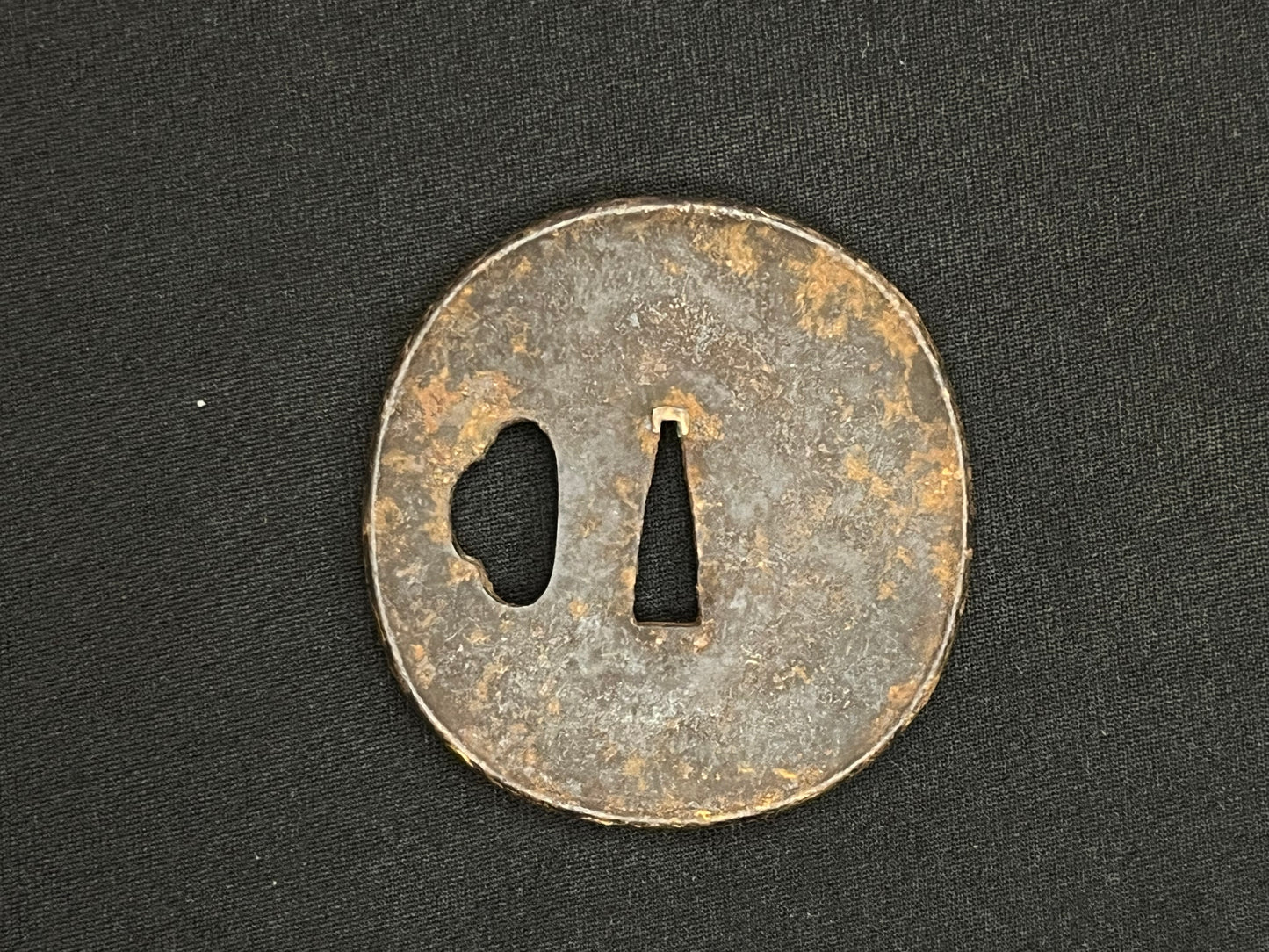 Antique Japanese Tsuba - Iron Handguard #009 Unverified