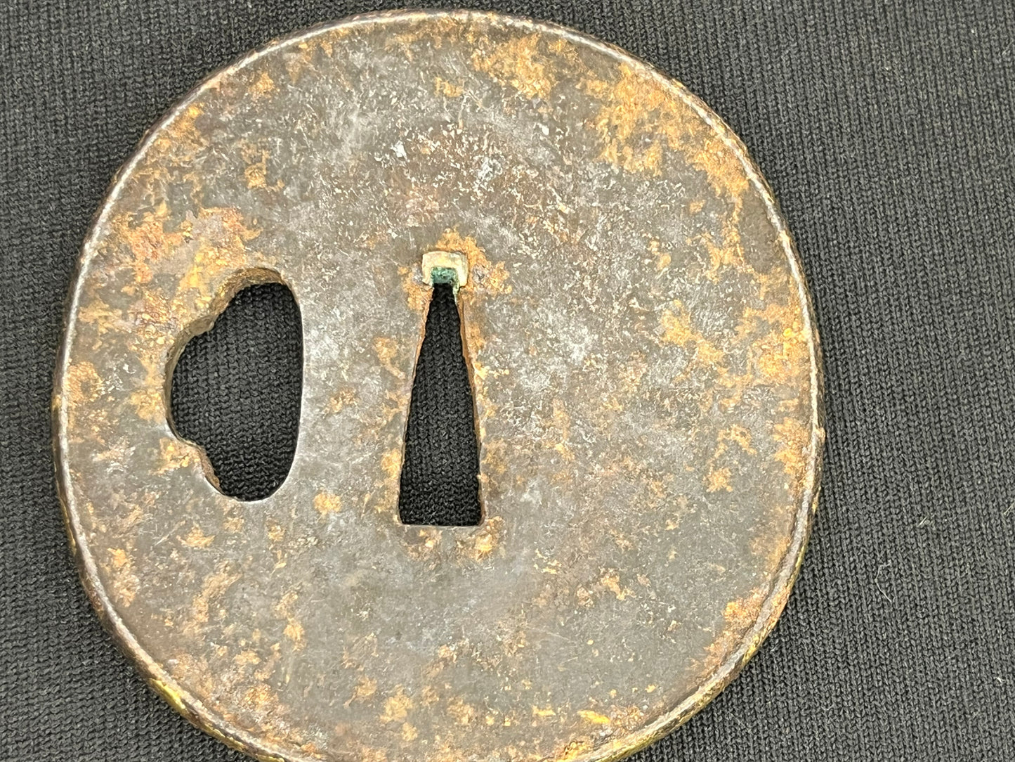 Antique Japanese Tsuba - Iron Handguard #009 Unverified
