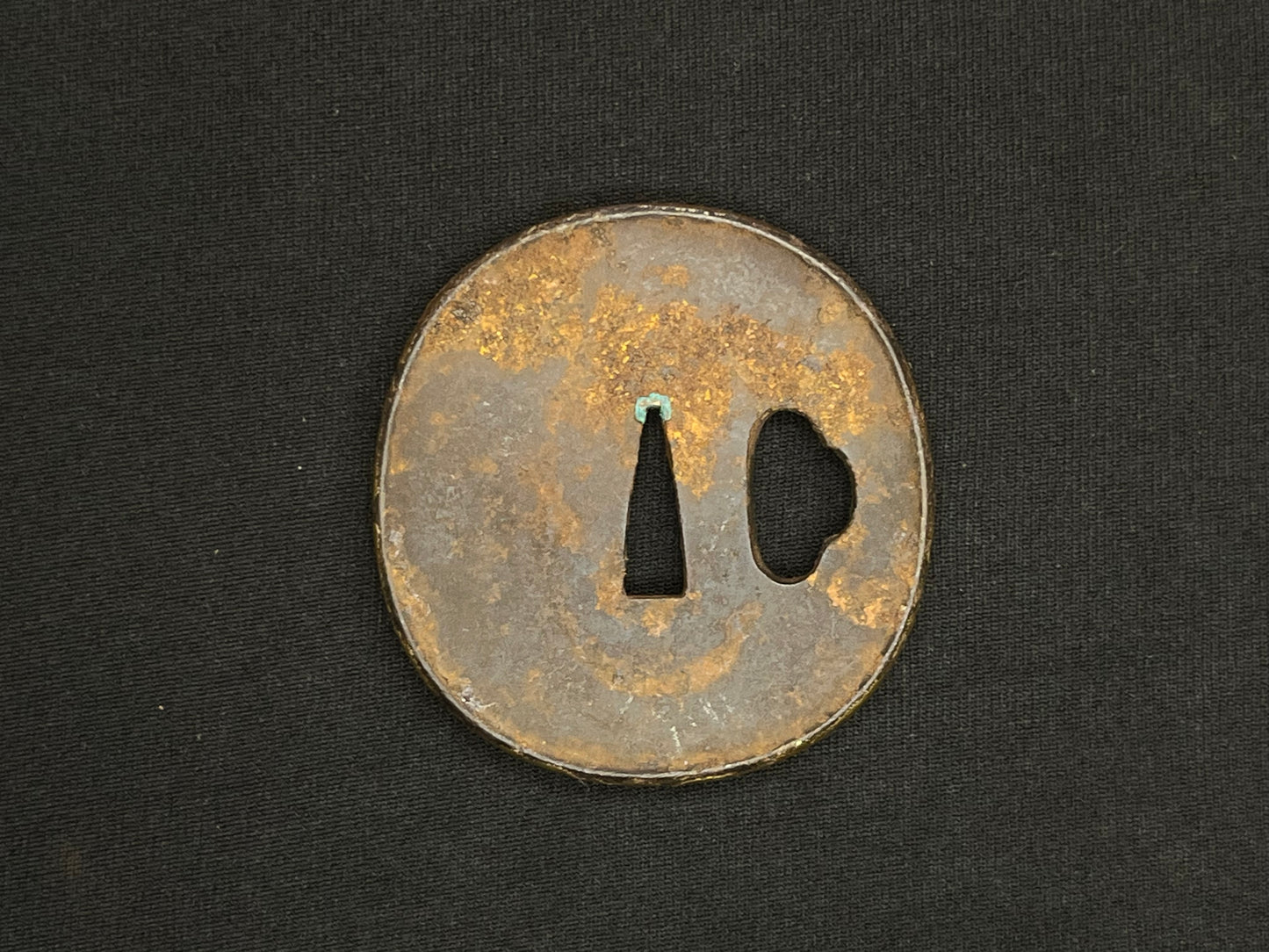 Antique Japanese Tsuba - Iron Handguard #009 Unverified
