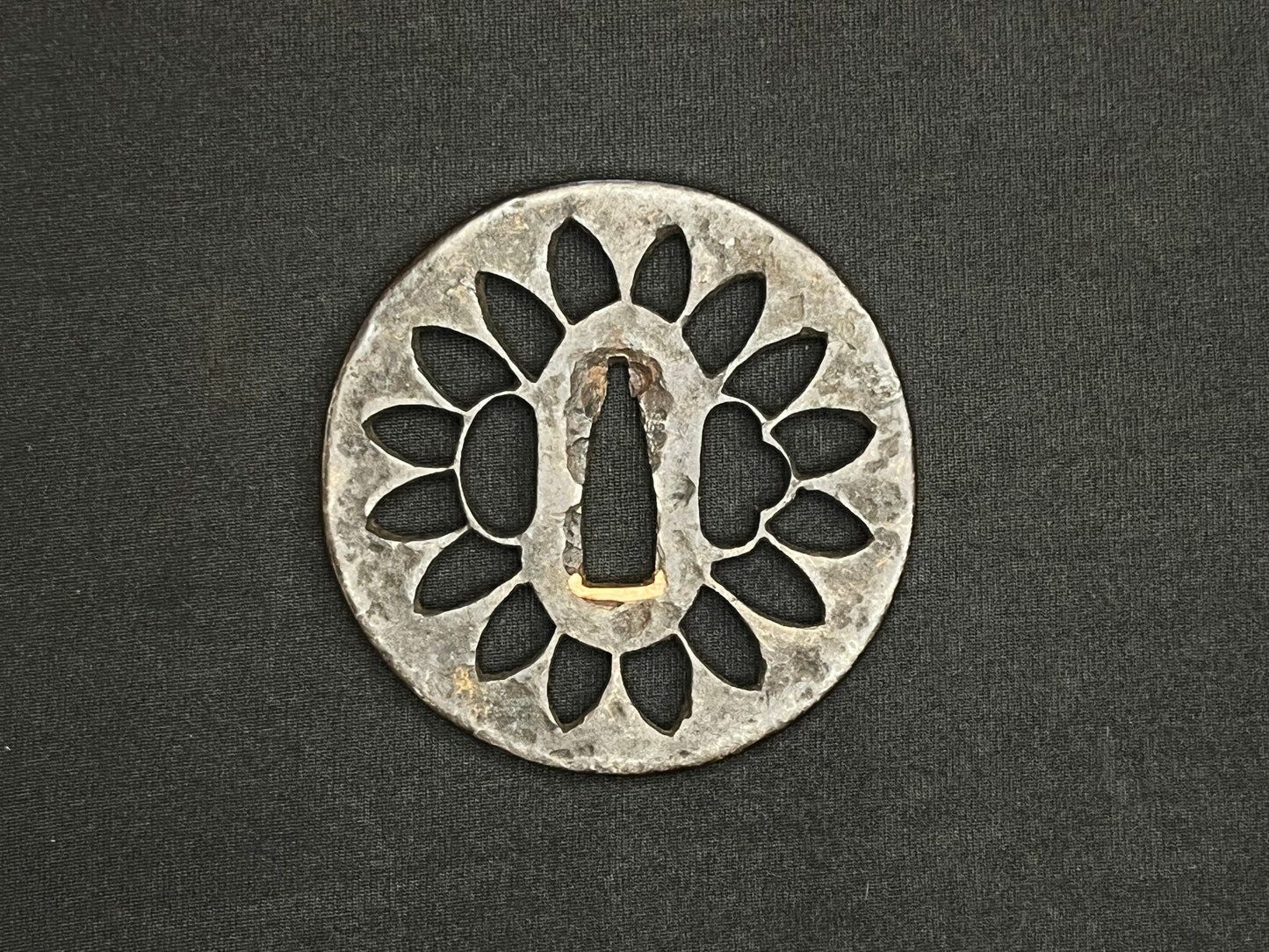 Antique Japanese Tsuba - Iron Handguard #286 Unverified