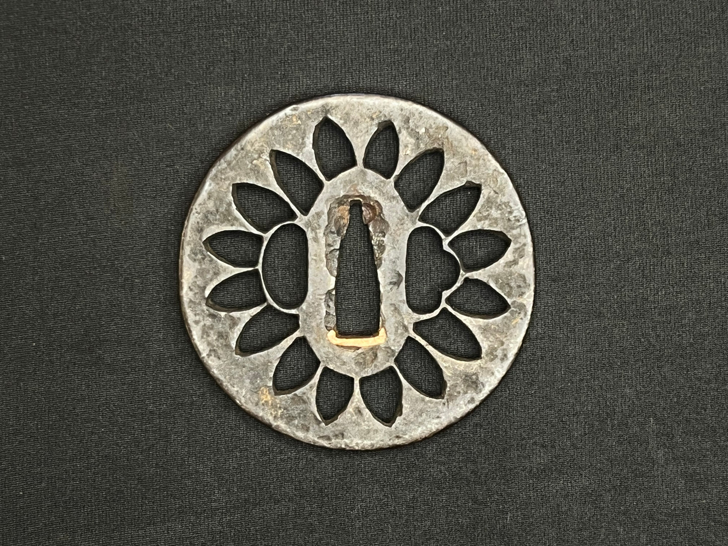 Antique Japanese Tsuba - Iron Handguard #286 Unverified
