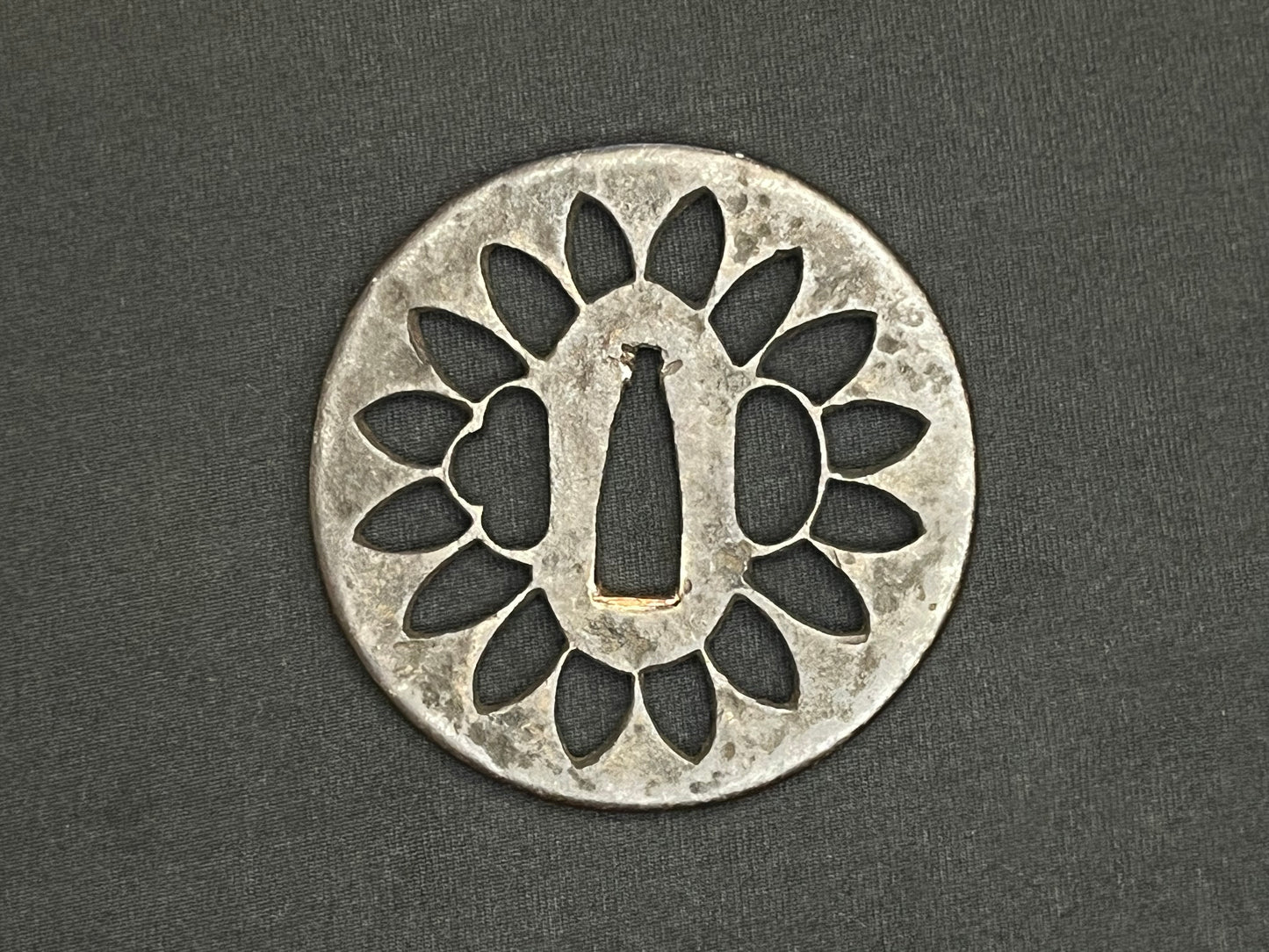 Antique Japanese Tsuba - Iron Handguard #286 Unverified