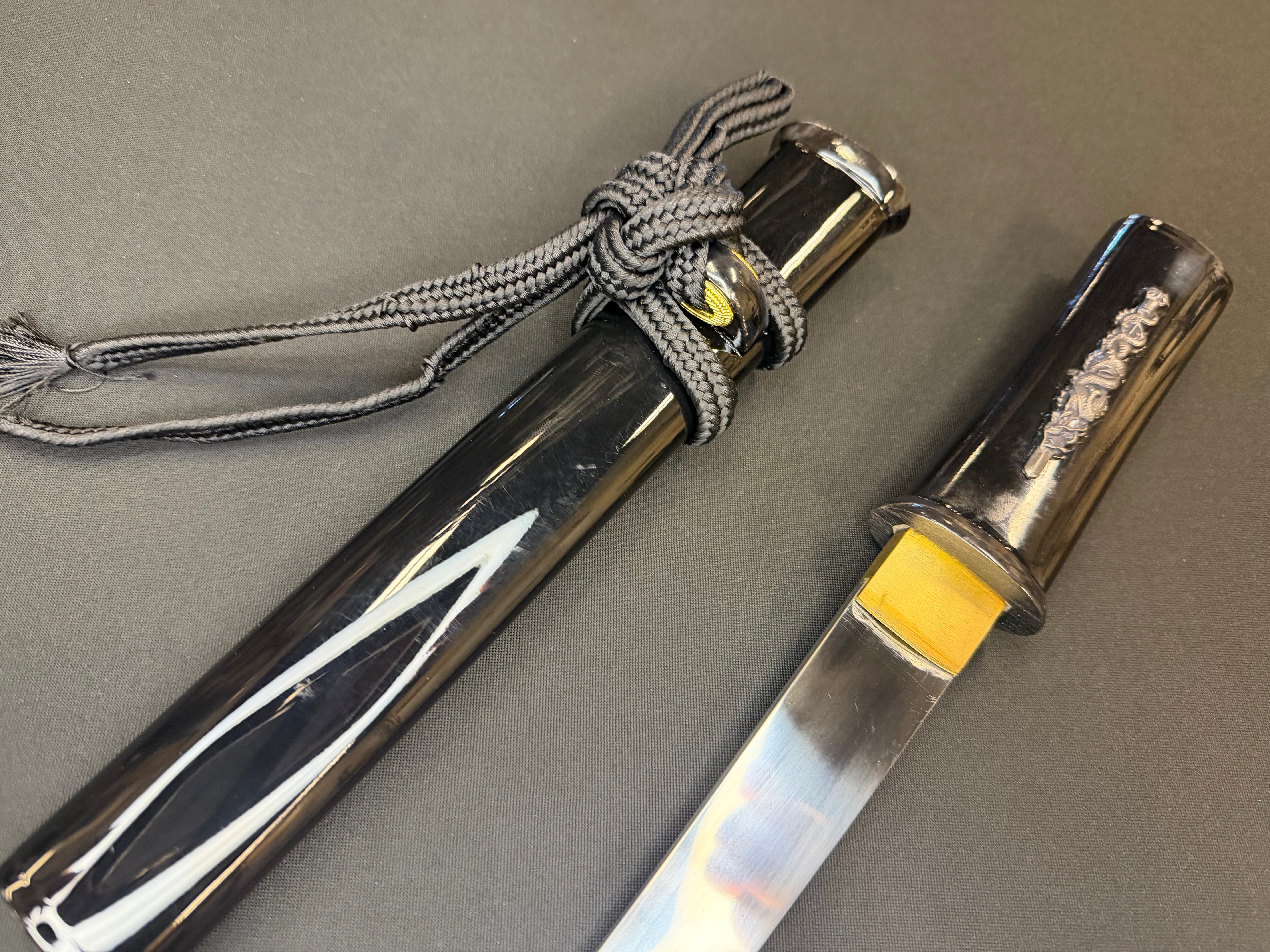 Phoenix Armory Kaiken Aikuchi Tanto - Night Shade 65Mn