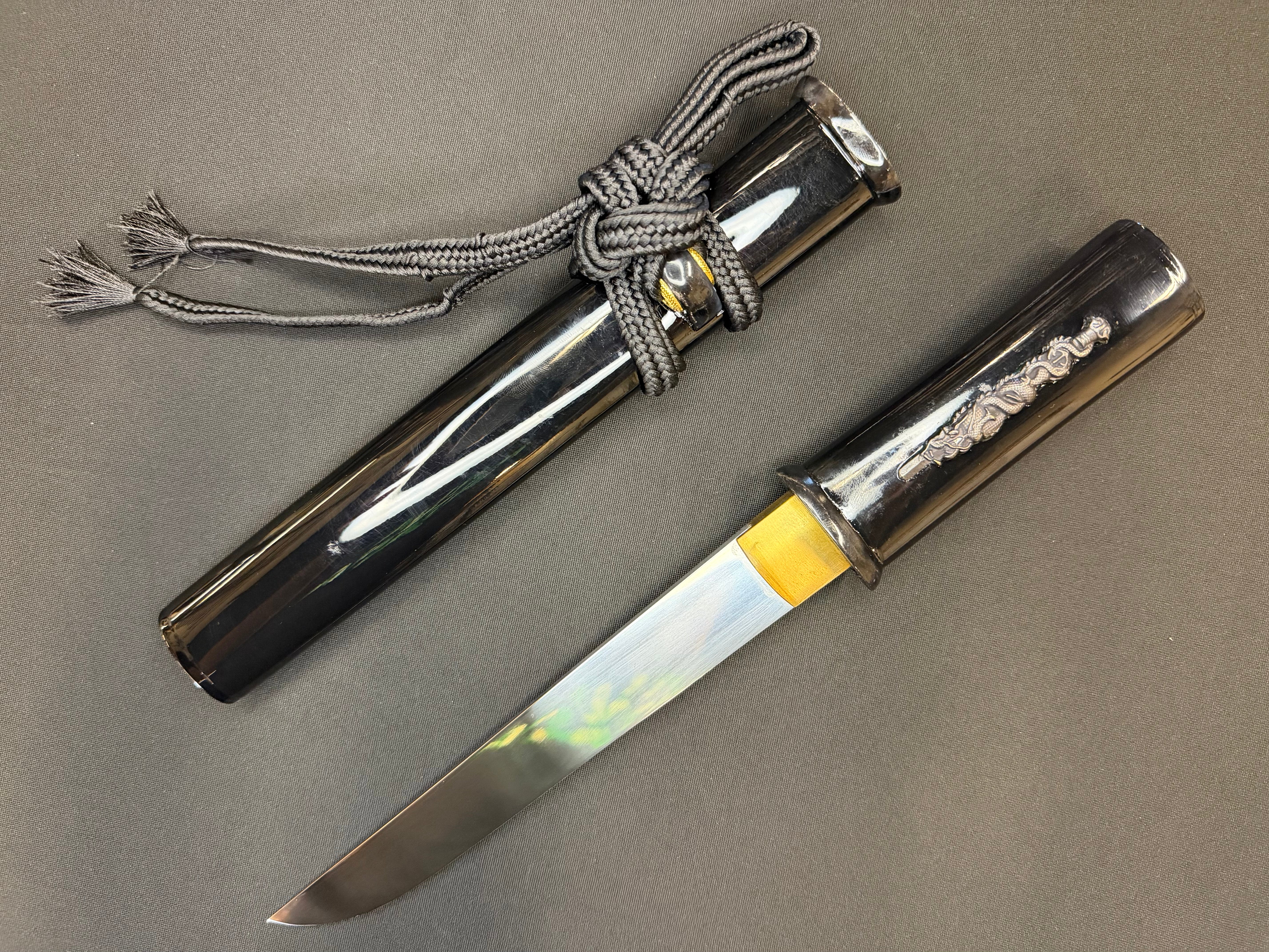 Phoenix Armory Kaiken Aikuchi Tanto - Night Shade 65Mn