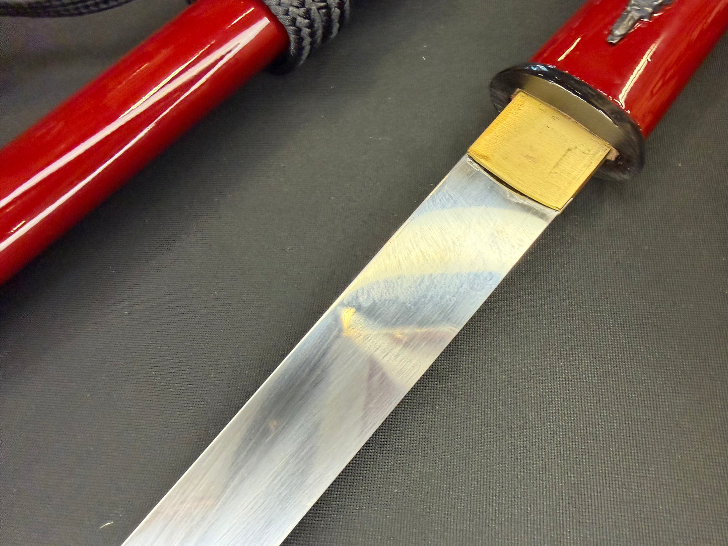 Phoenix Armory Kaiken Aikuchi Tanto - Scarlet Shade 65Mn