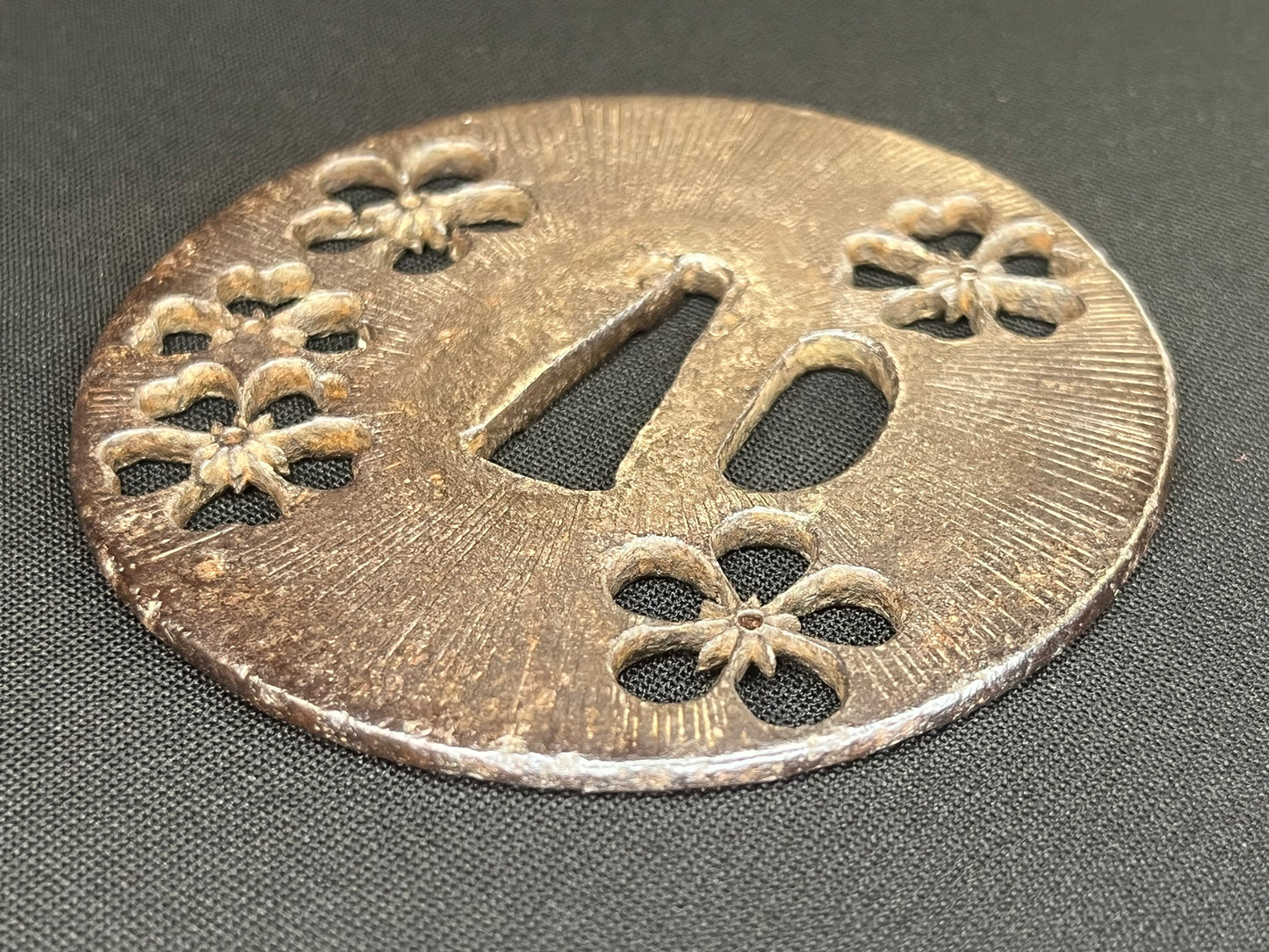 Antique Japanese Tsuba - Iron Handguard #011 Unverified