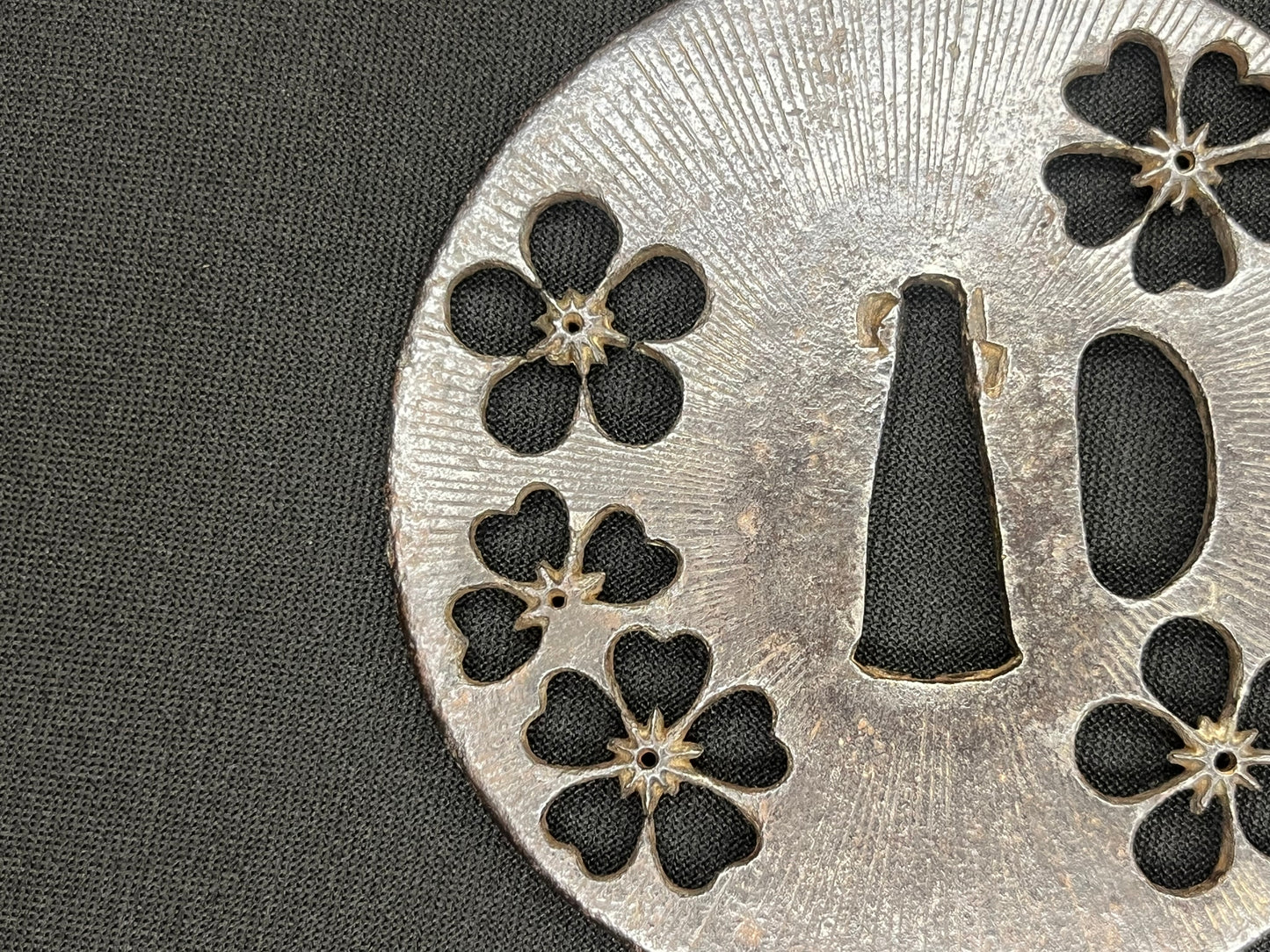 Antique Japanese Tsuba - Iron Handguard #011 Unverified