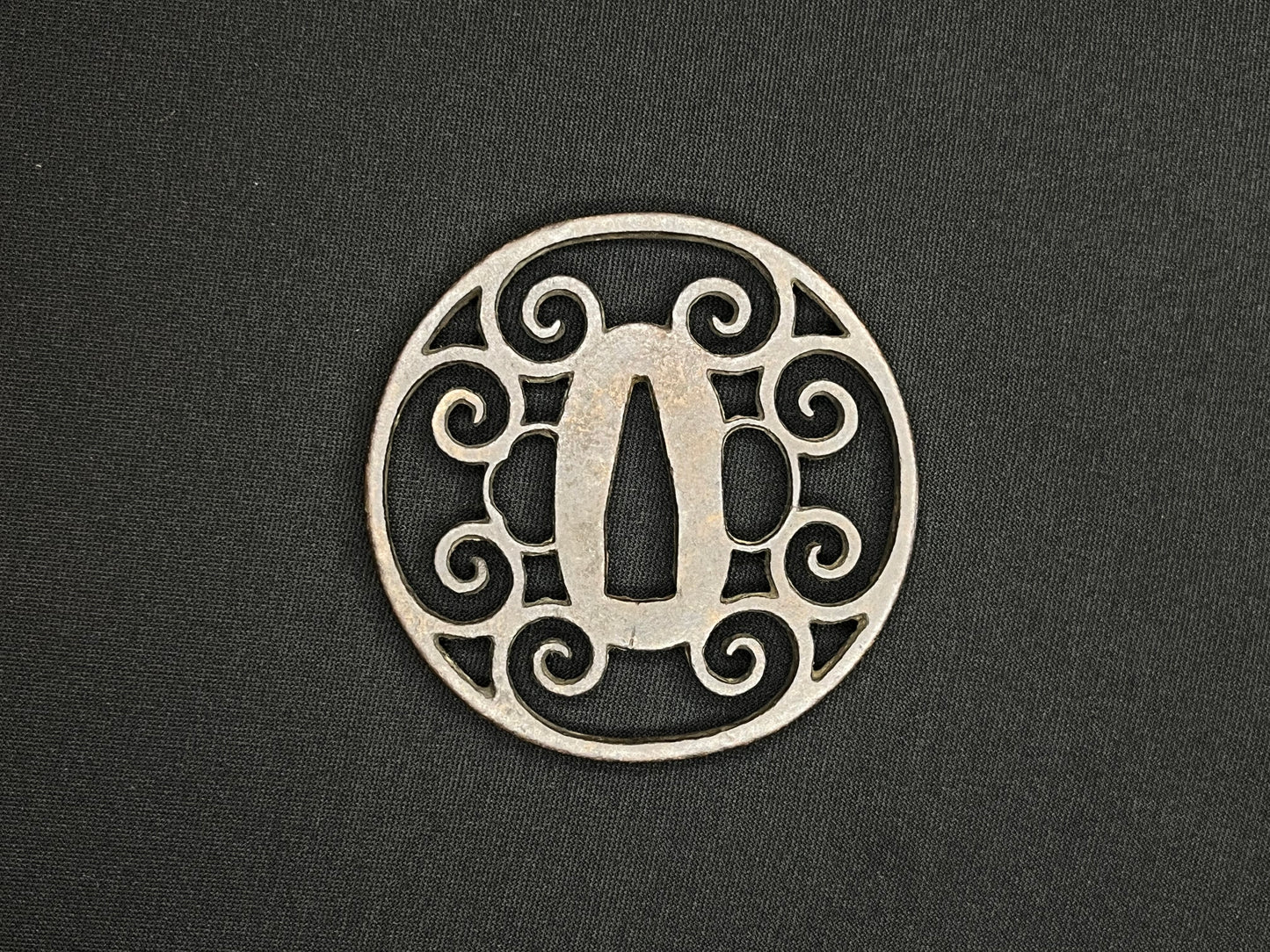 Antique Japanese Tsuba - Iron Handguard #013 Unverified